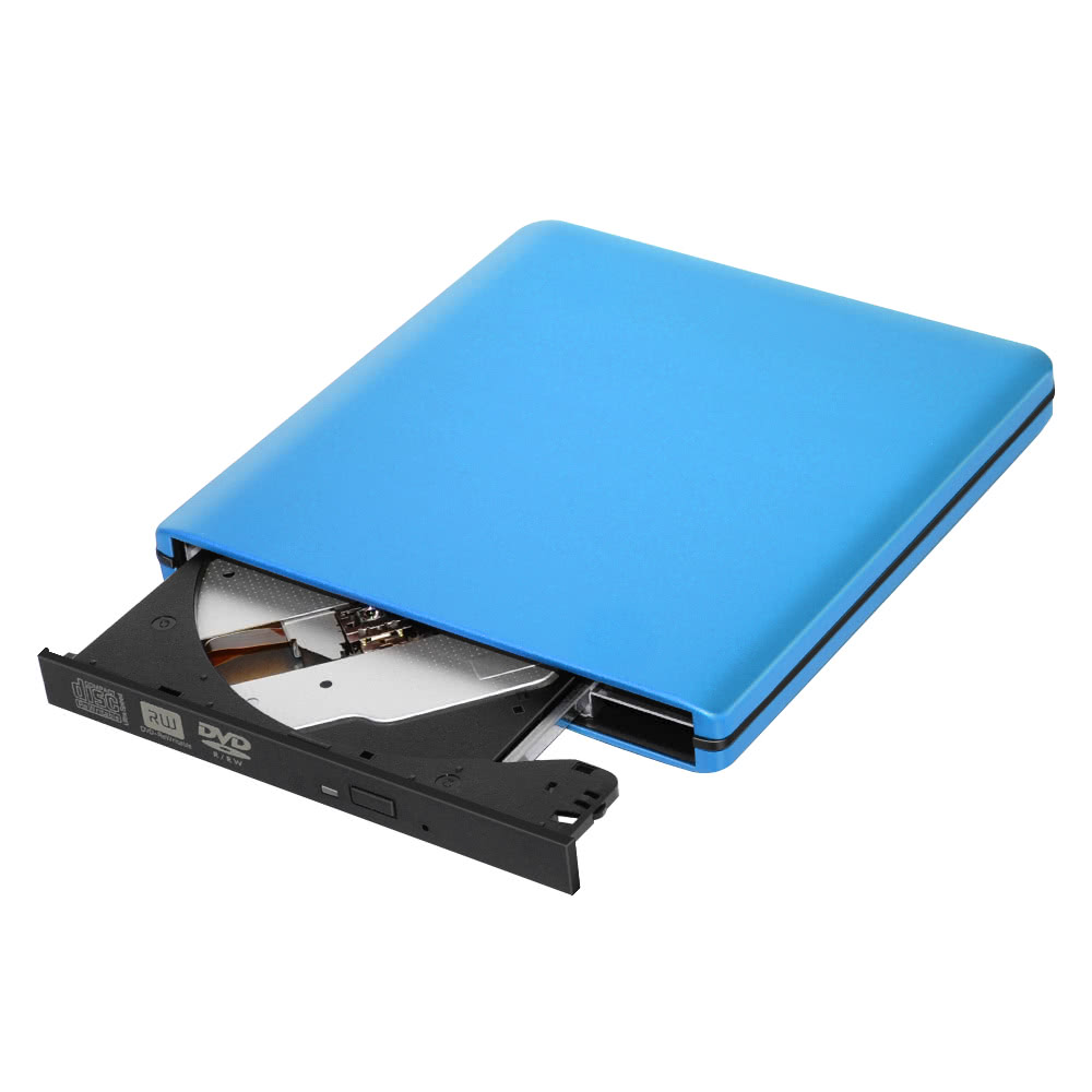 Best USB 3.0 Portable External Optical Disc blue Sale Online Shopping