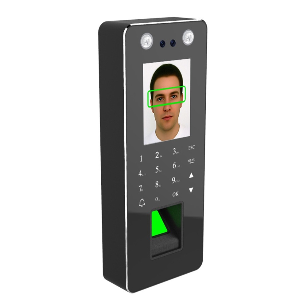 cafago.com - 61% OFF Facial And Password & Fingerprint Attendance Machine ID Card Wide Application 2.8 Inch,free shipping+$74.71