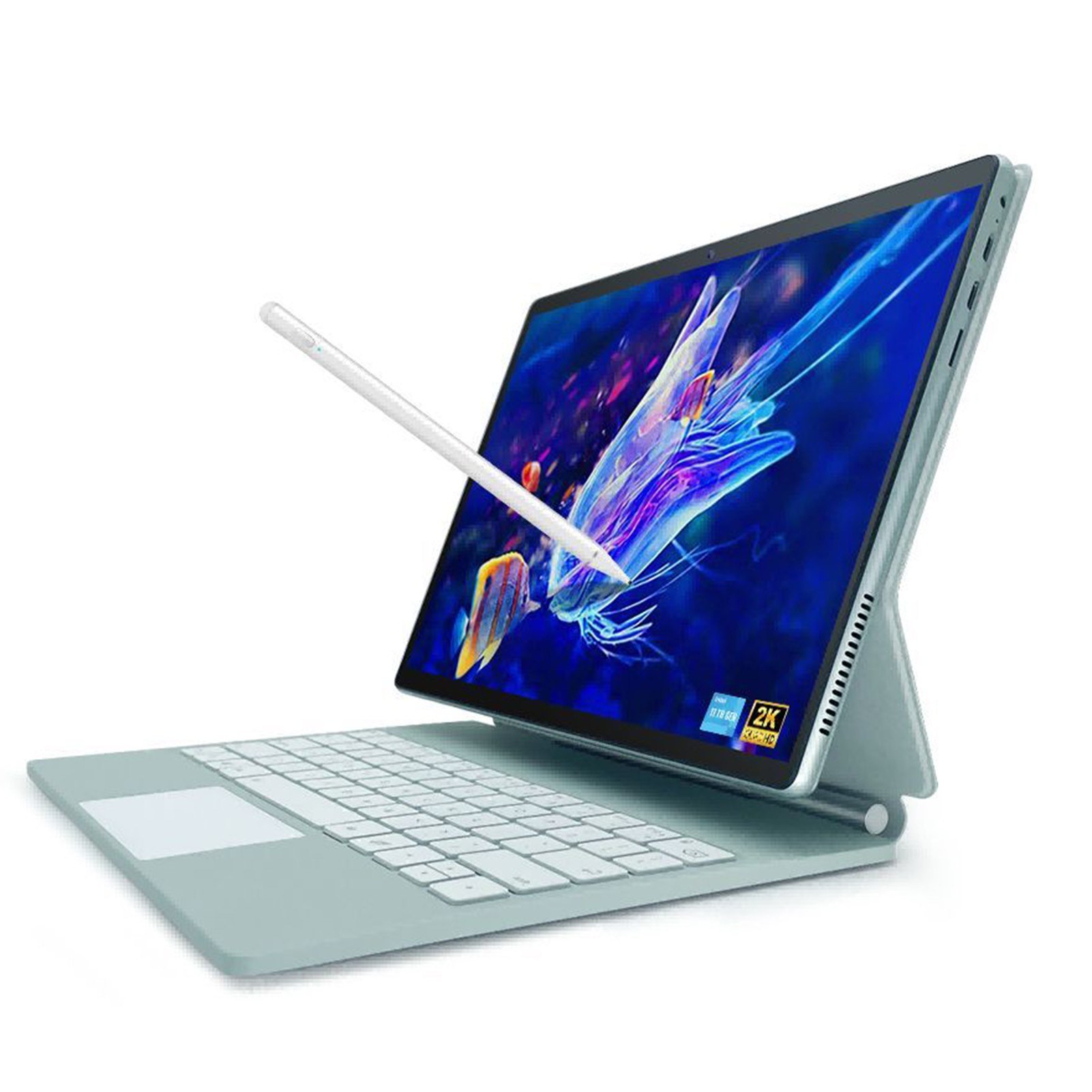 tomtop.com - [EU Warehouse] 49% OFF DERE T30 Pro Tablet Laptops 13-inch 2K IPS Touch Screen 16GB RAM 1TB SSD Office Learning Computer with D-Pencil Ultrabook Windows 11, 436,16€