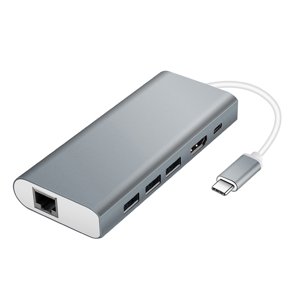 4in1 Multifunction USB TypeC Hub Adapter Multiport USBC HUB