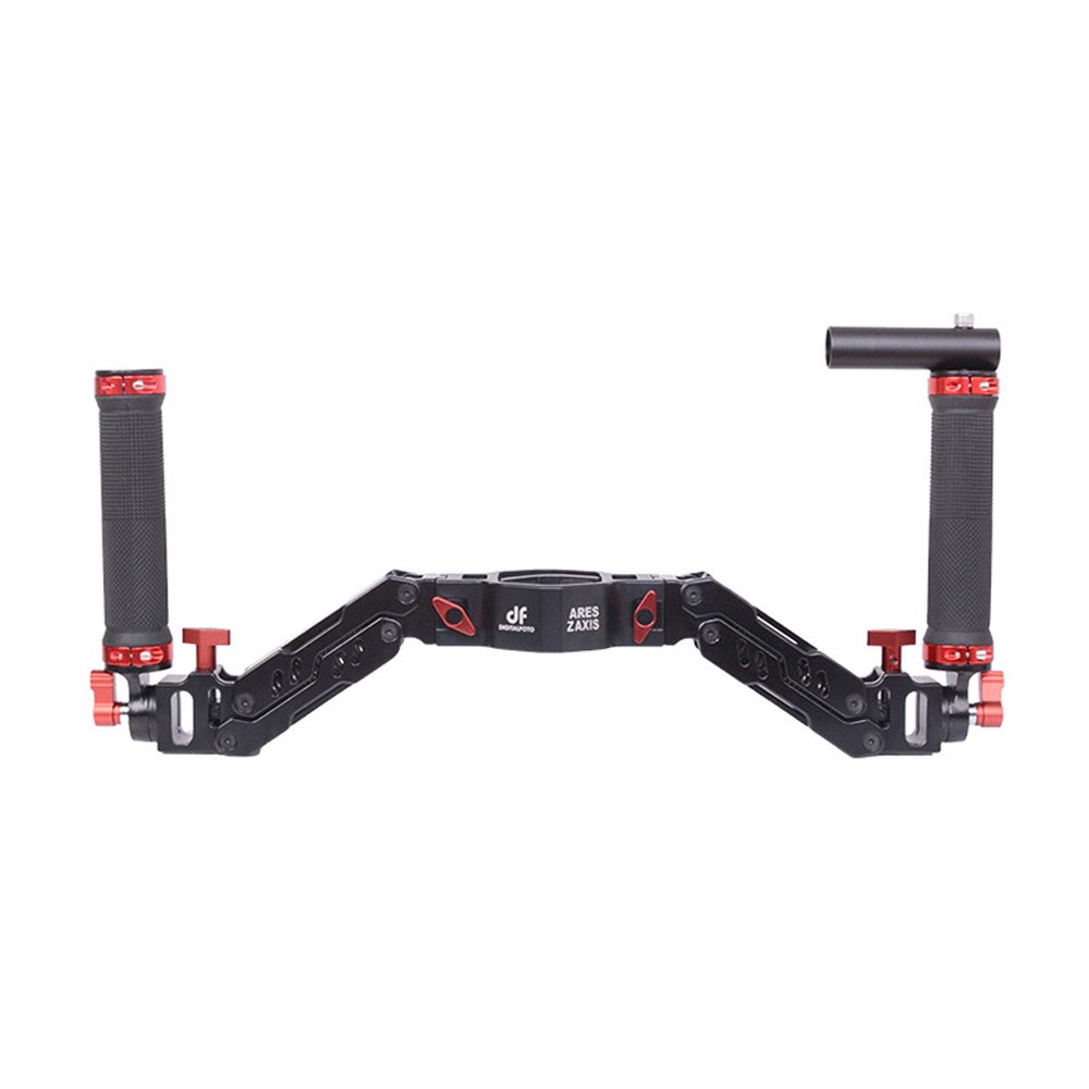 DF DIGITALFOTO ARES Z Axis Gimbal Spring Dual Handle Flexiable Damping Detachable Dual Grip Gimbal Handle