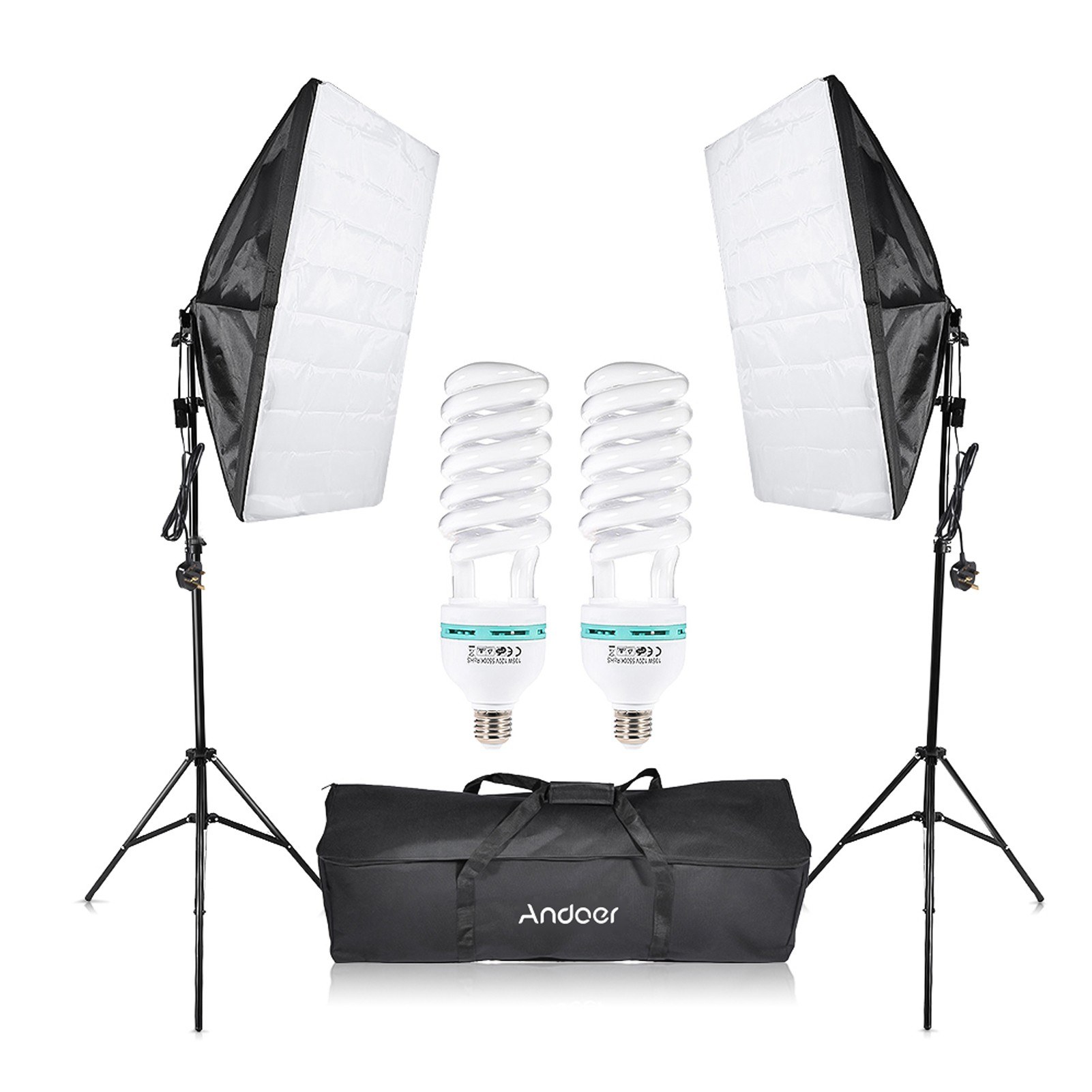 cafago.com - 78% OFF Andoer Photography Studio Cube Umbrella Softbox Light Lighting Tent Kit,free shipping+$40.38