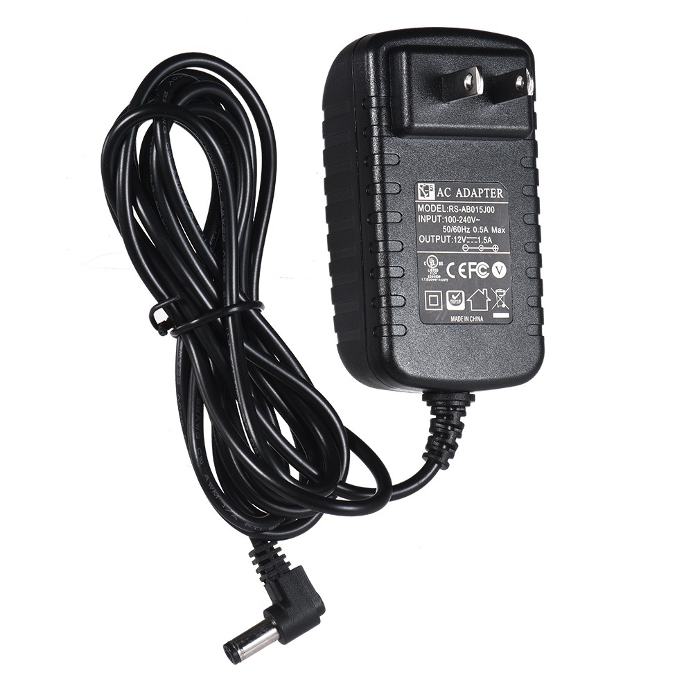 12V 1.5A AC Power Adapter