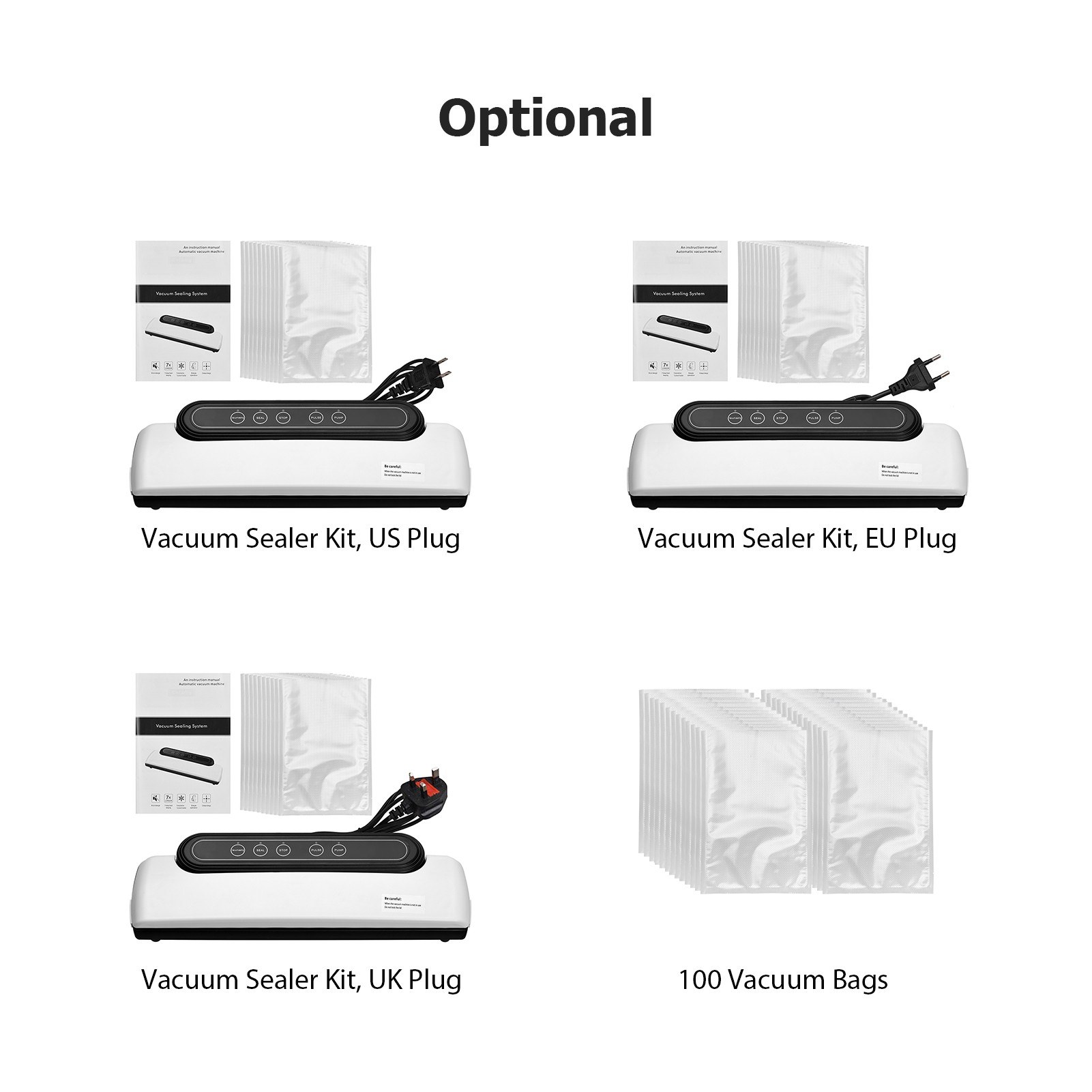 Vacuum Sealer Machine for Food Preservation Dry & Moist Food Saver with