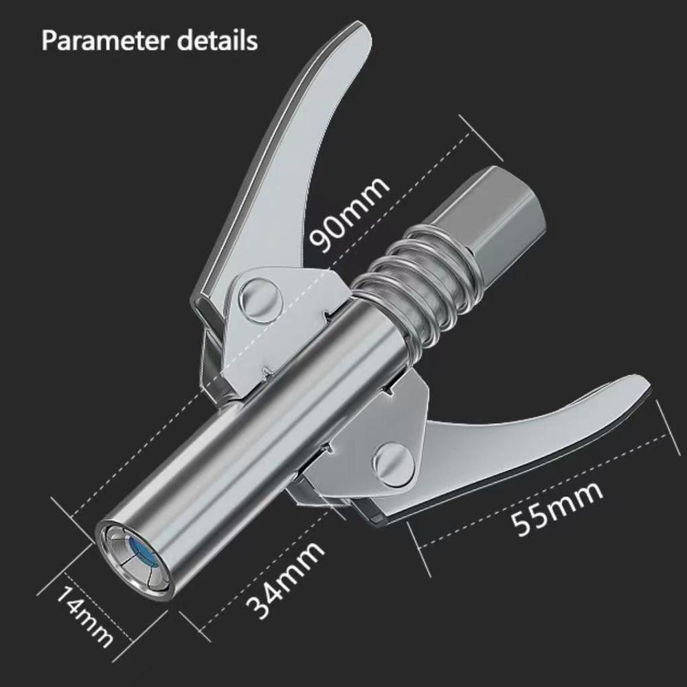 Stainless Steel Greased Bolt Highpressure Grease Nozzle Extended