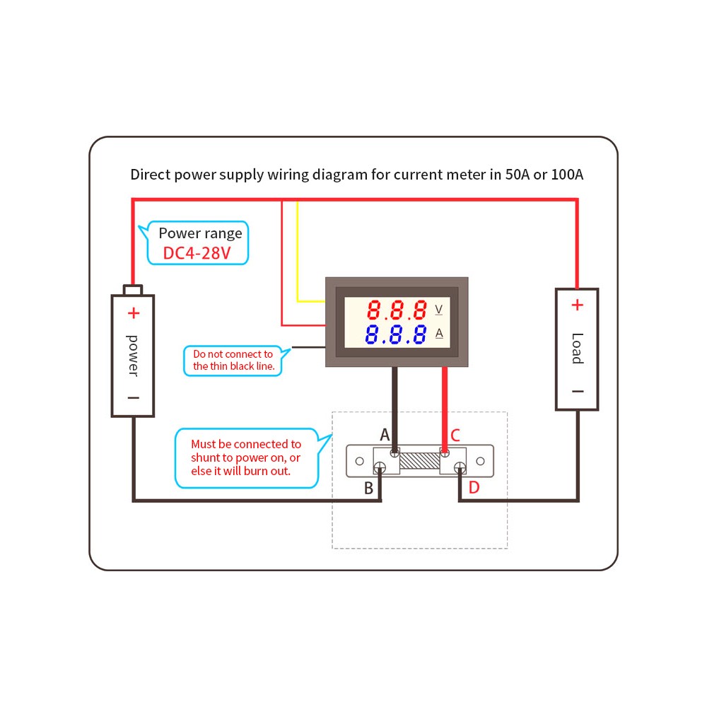 Digital Amp Meter Wiring Diagram from img.tttcdn.com