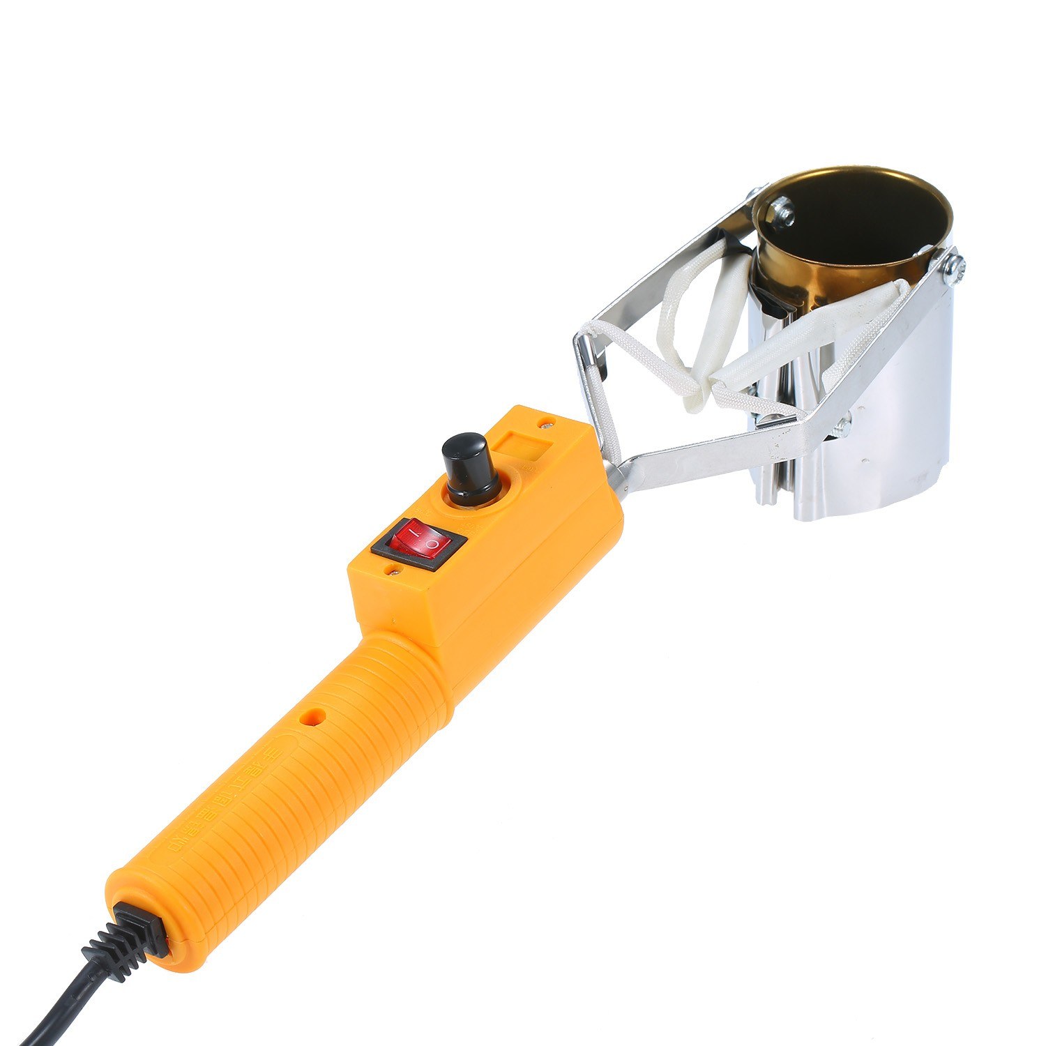 Portable Titanium Alloy Tin Furnace Temperature Adjustable Tin Soldering Pot High Power Tin Melting Furnace Small Tin Dipping Furnace for Household and Electricians SWDT98-B 250W