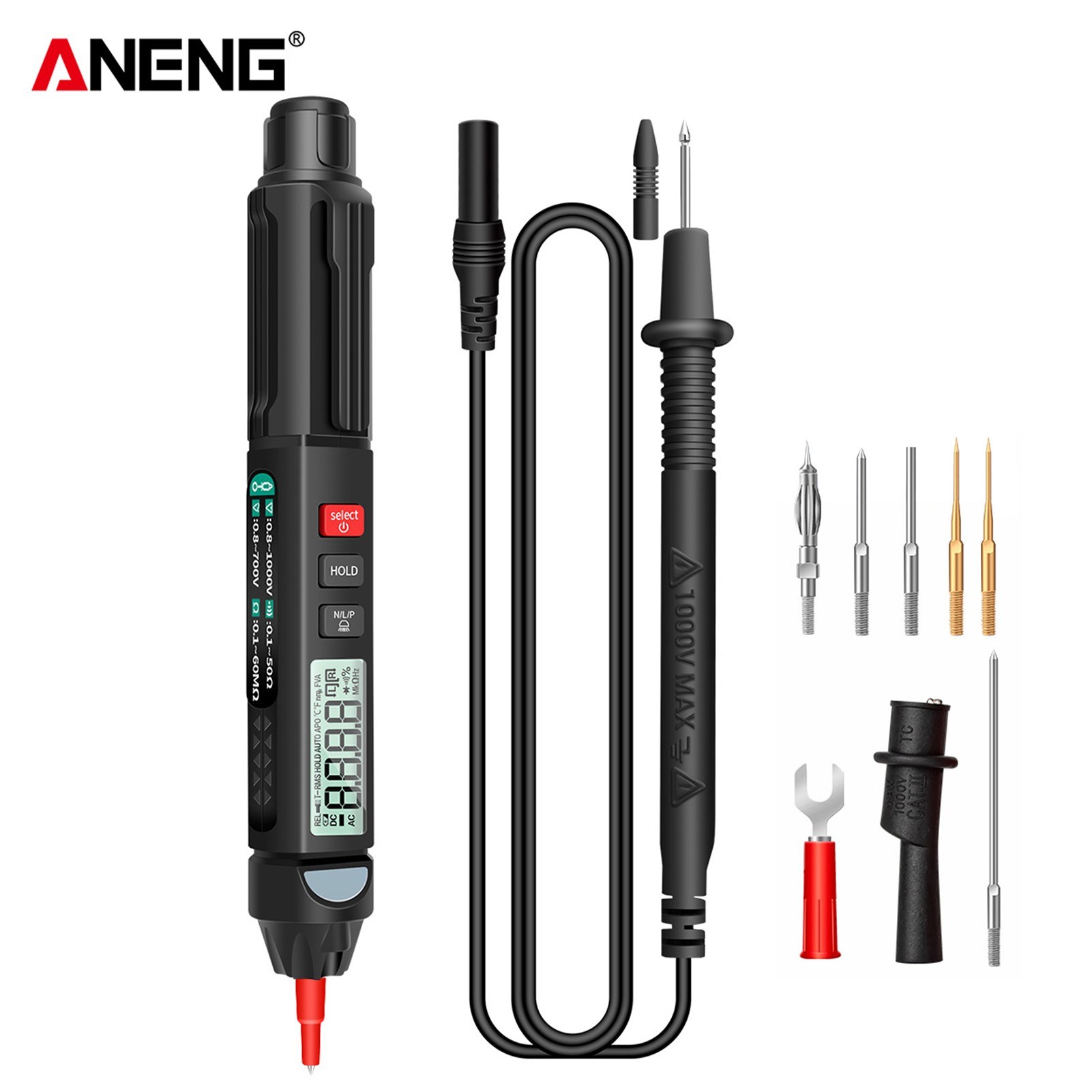 ANENG 1 Set Multifunction Combination Test Cable Wire Digital Multimeter Pr E7J2 ANENG 1 Set Multifunction Combination Test Cable Wire Digital Multimeter Pr E7J2