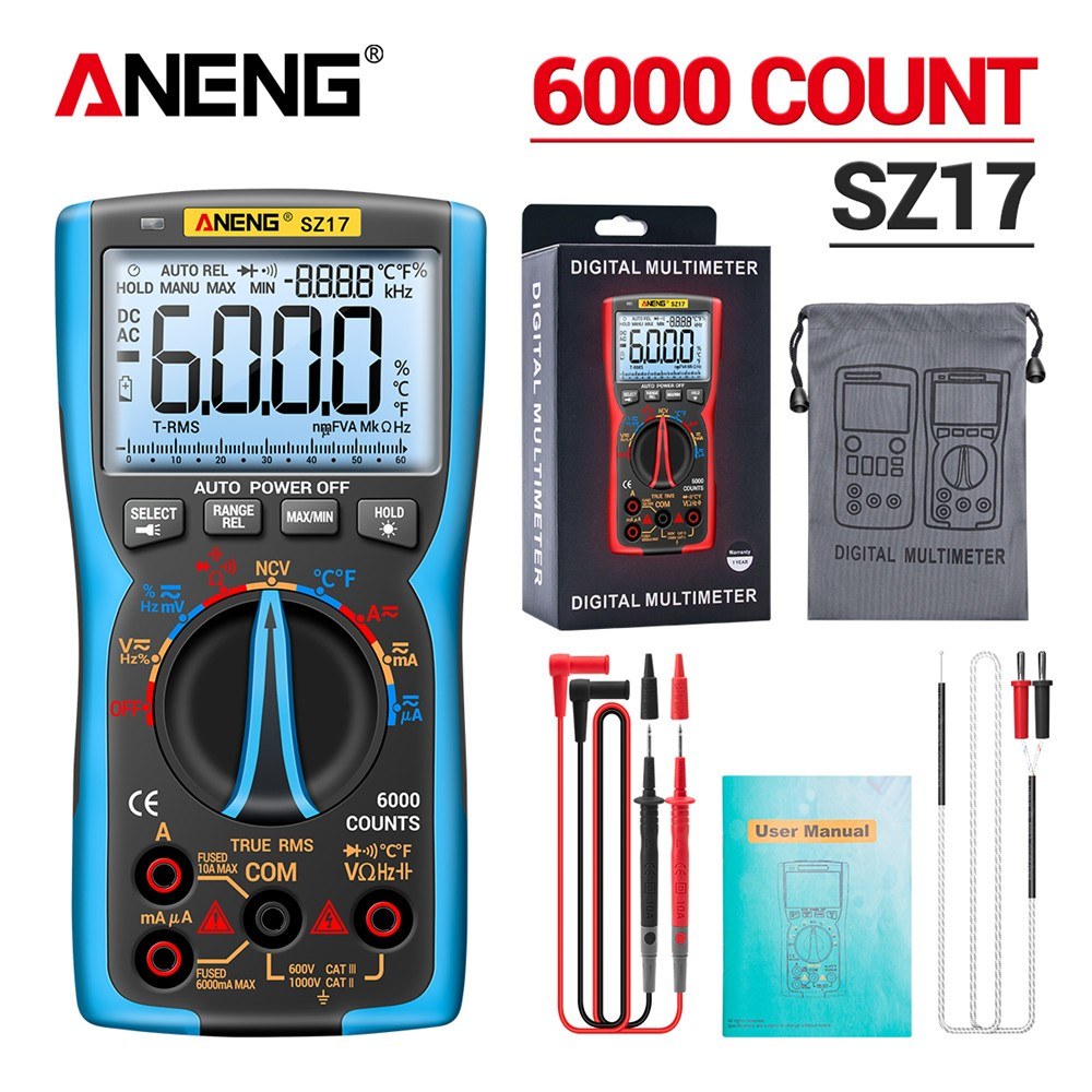 Test Meters & Detectors 1 Set Intelligent Multimeter Voltage Tester