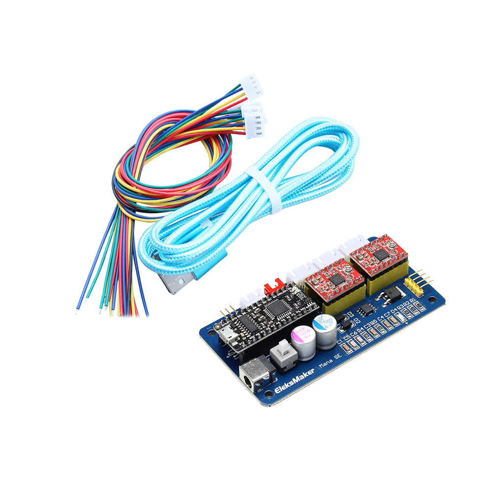 EleksMana SE 2-axis Control Board with Shell DIY CNC Laser Engraver Controller EleksMana SE 2-axis Control Board with Shell DIY CNC Laser Engraver Controller