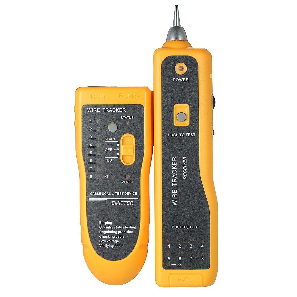 Multipurpose Communication Network Wire Tracker Handheld Line Finder