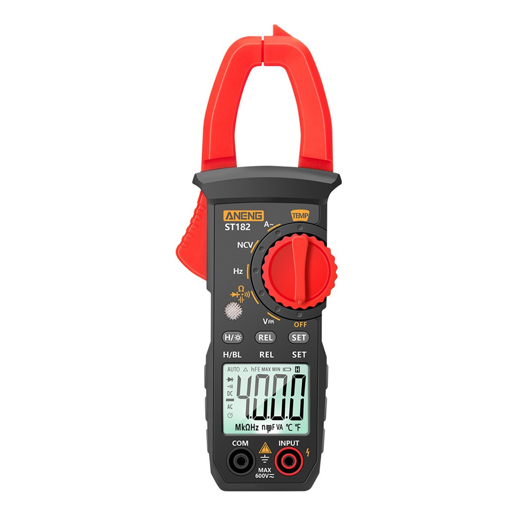 ANENG ST182 pro 4000 Counts Digital AC Current Clamp Meter 400A Automatic Range Multimeter