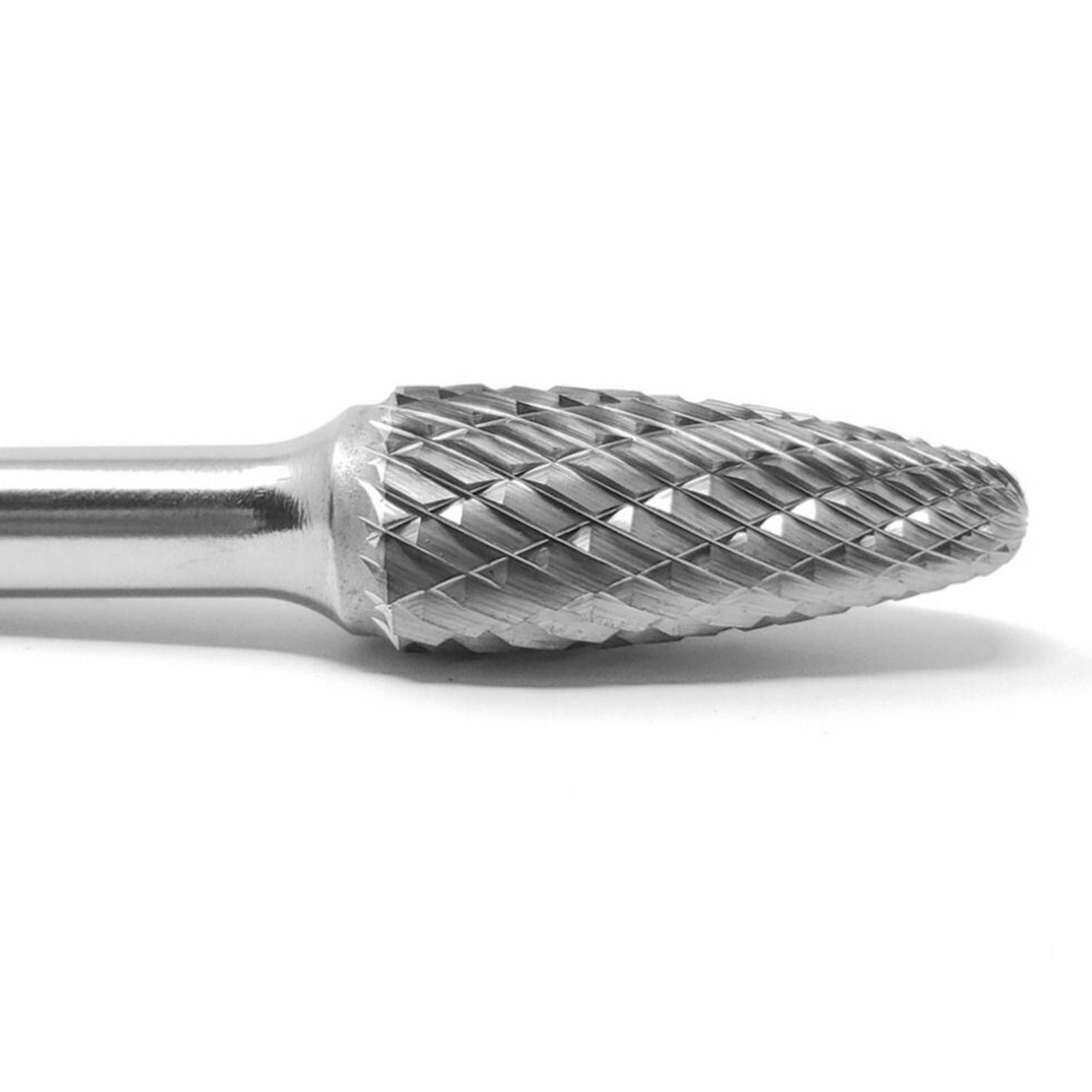 1Pc Double Cut Tungsten Carbide Burr Bur Cutting Tool Die Grinder Bit 1