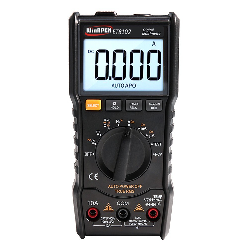 Handheld Frequency Current High Precision Digital Multimeter 5999 Count Measurement for Home for Electrician Support for Voice Broadcast 3 5/6 Handheld Frequency Current High Precision Digital Multimeter 5999 Count Measurement for Home for Electrician Support for Voice Broadcast 3 5/6