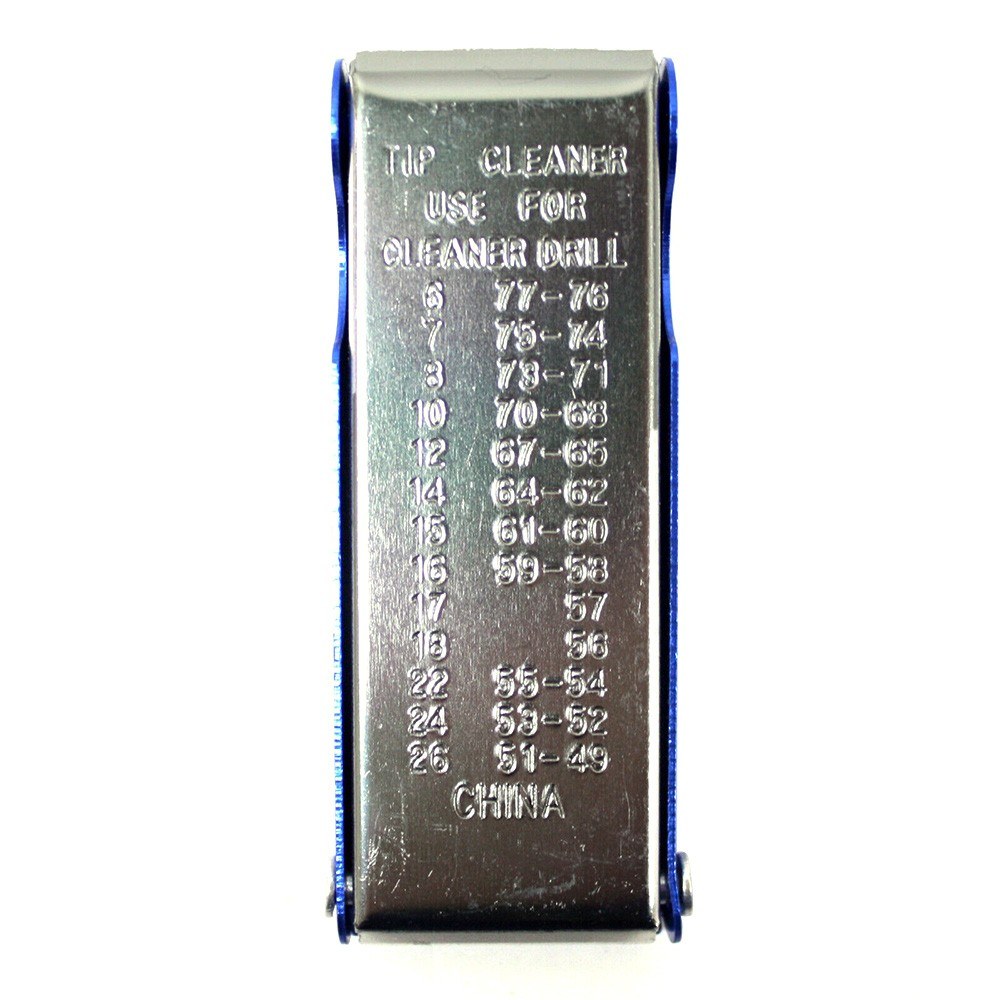 13 in 1 Welding Torch Nozzle Tip Cleaner Blue Metal Shell For Welder Sold C1L1