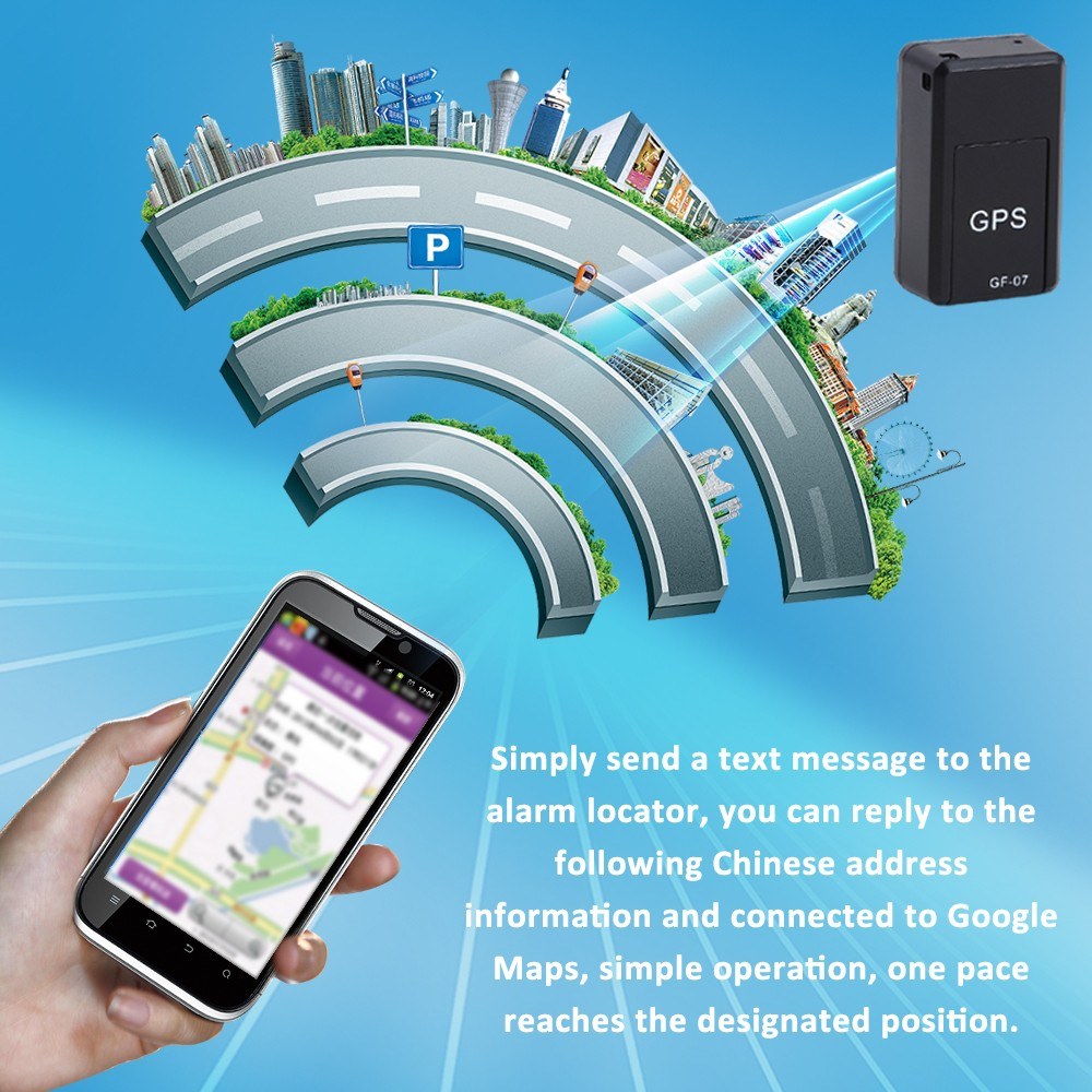 GF07 Mini GPS Miniature Tracker Locator