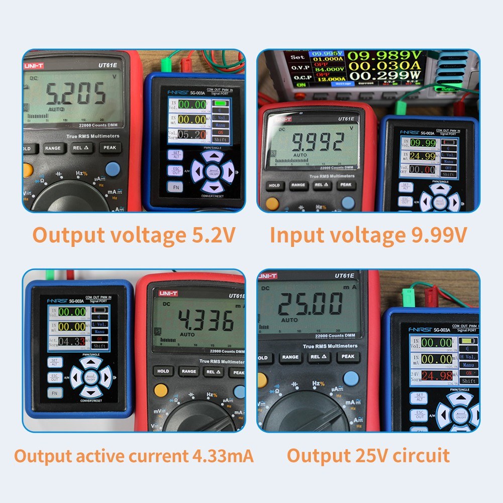 FNIRSI SG003A 015V Multifunction Voltage Current Signal Generator 0