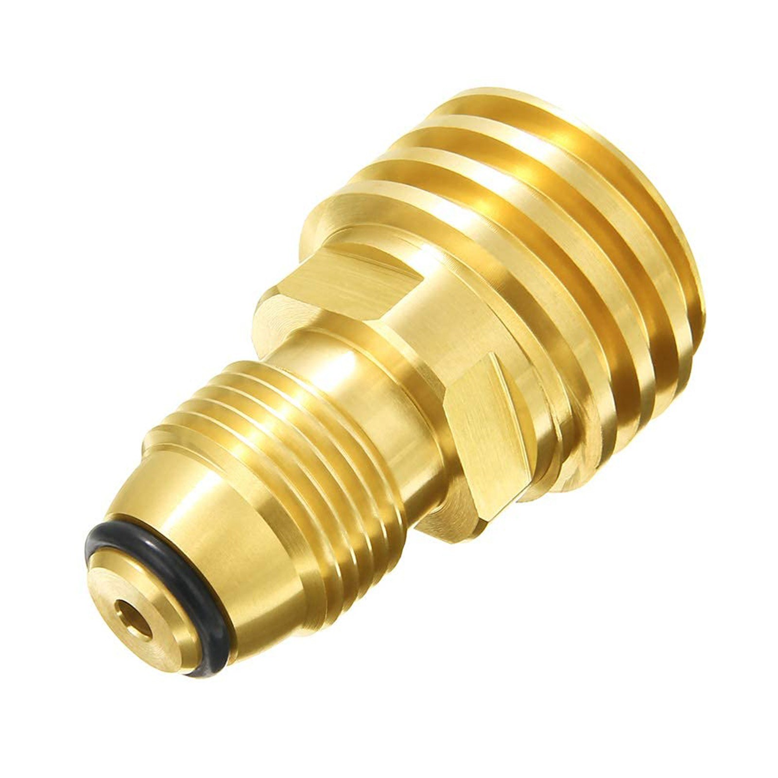 Propane Tanks Adapters Converts to QCC1 Solid Brass Universal Fit Adapter for Outdoor Camping