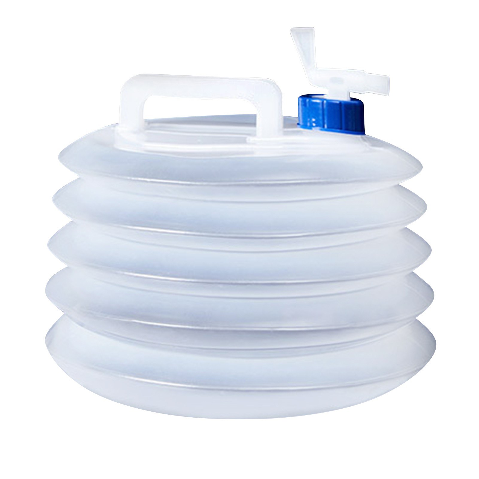 Large Capacity Portable Folding Water Container with Spigot Camping
