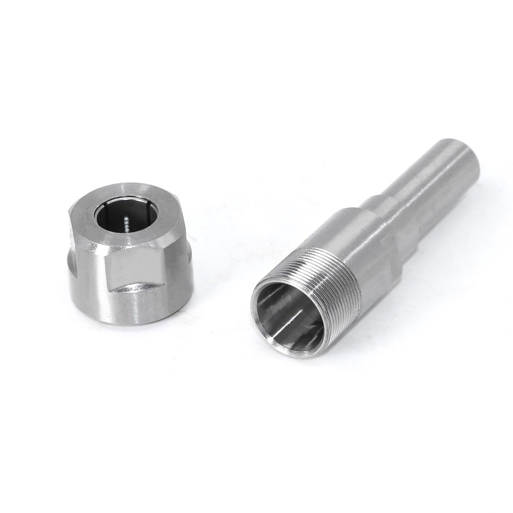 Leepesx 6mm à 6mm Tige Routeur Bit Rallonge Rod Collet Machine De Gravure Extension Fraise pour Bois