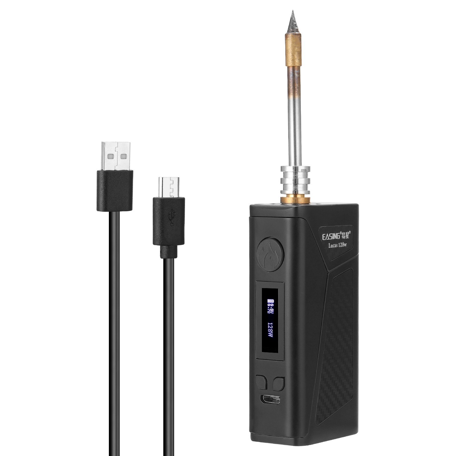 80W Household Mini Portable Soldering Iron USB Rechargeable Electric