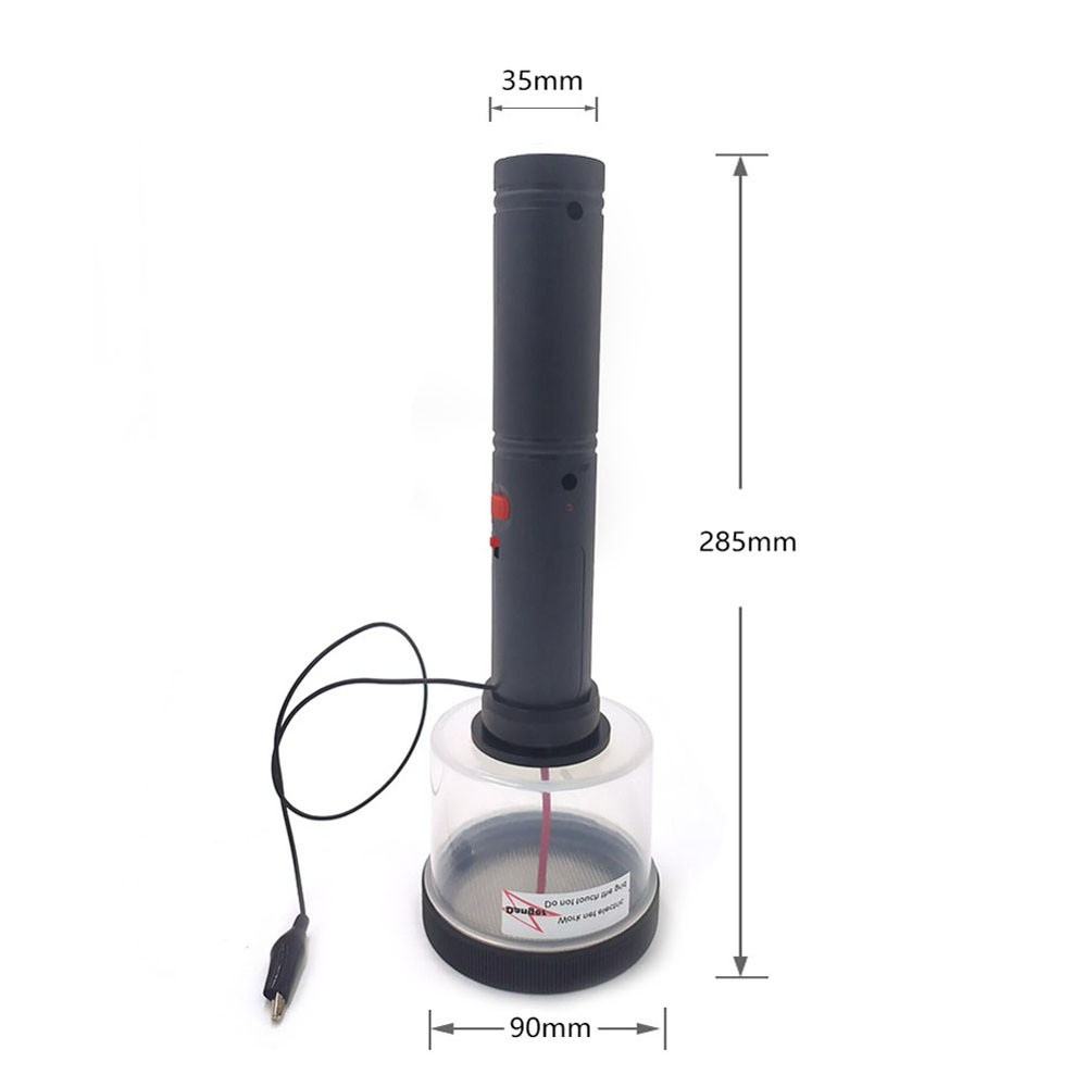 100230V ABS Antiskid Handle Mini Static Grass Flocking Applicator for