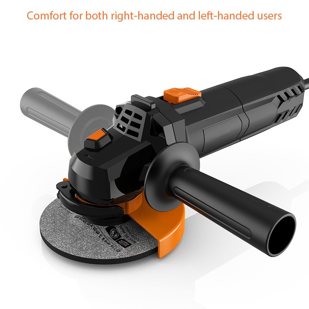 Meterk Electric Angle Grinder 6A 4-1/2inch with 115mm 3 Grinding Abrasive Wheels 3 Cutting Abrasive Wheels Meterk Electric Angle Grinder 6A 4-1/2inch with 115mm 3 Grinding Abrasive Wheels 3 Cutting Abrasive Wheels