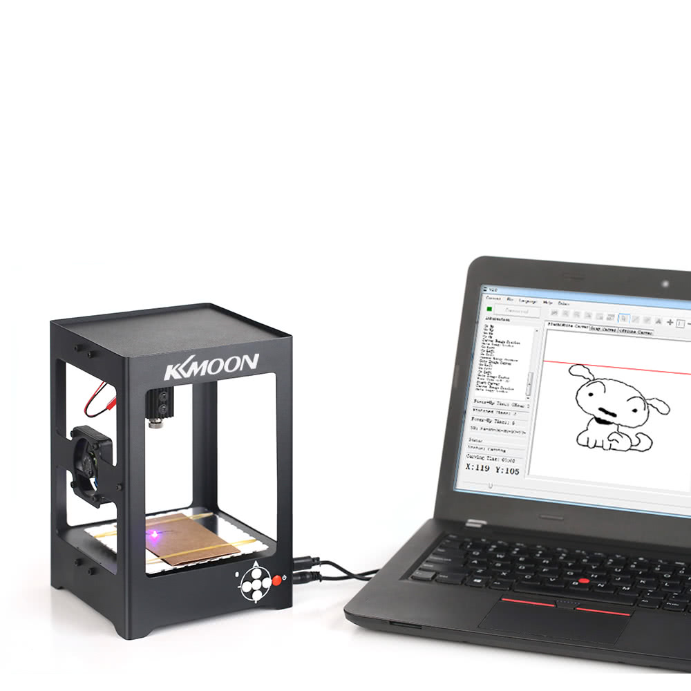 KKmoon K2 1000mW Laser Engraving Machine