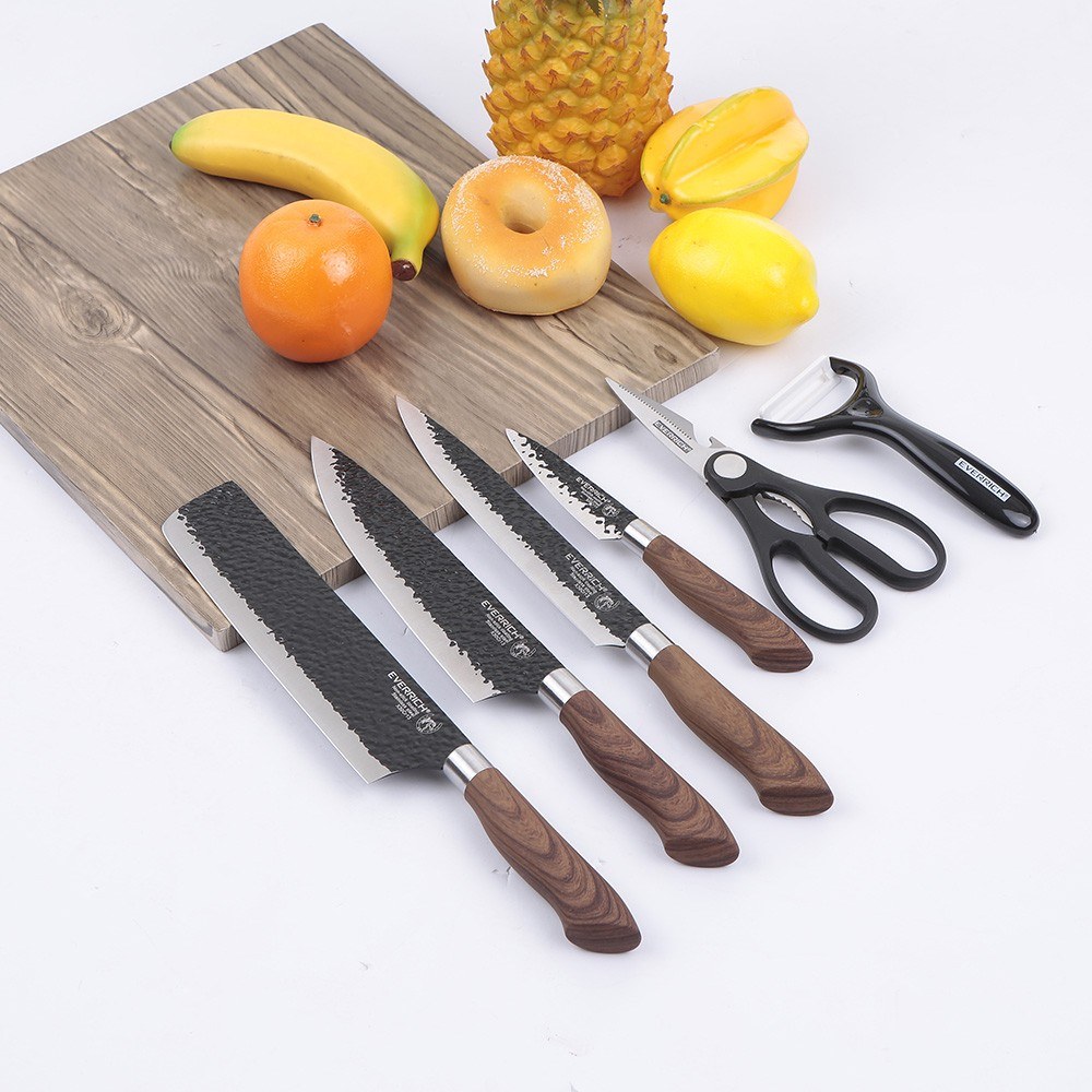 EVERRICH ER0210 6PCS Kitchen Knife Set