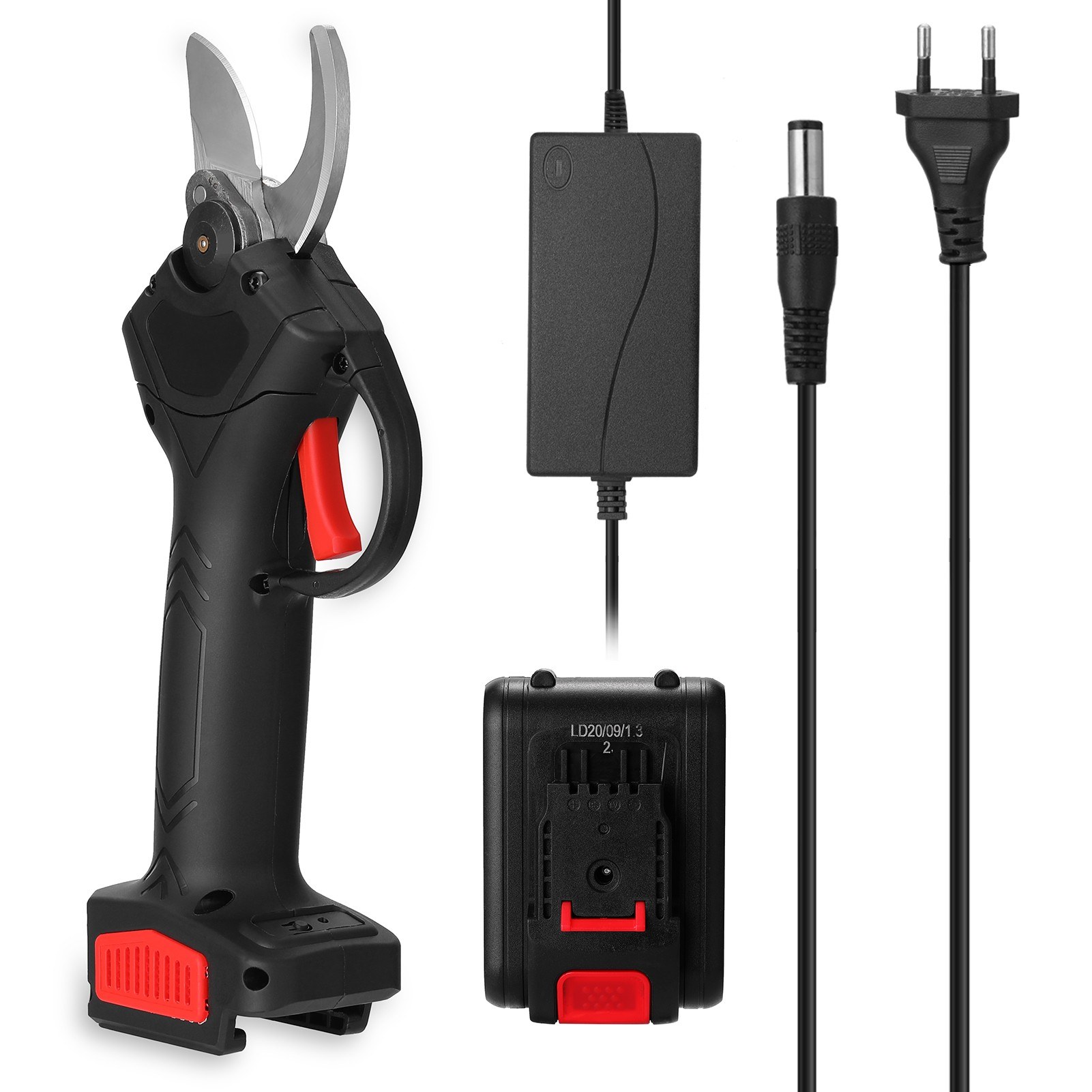 21V Cordless Electric Pruner (1pcs battery)