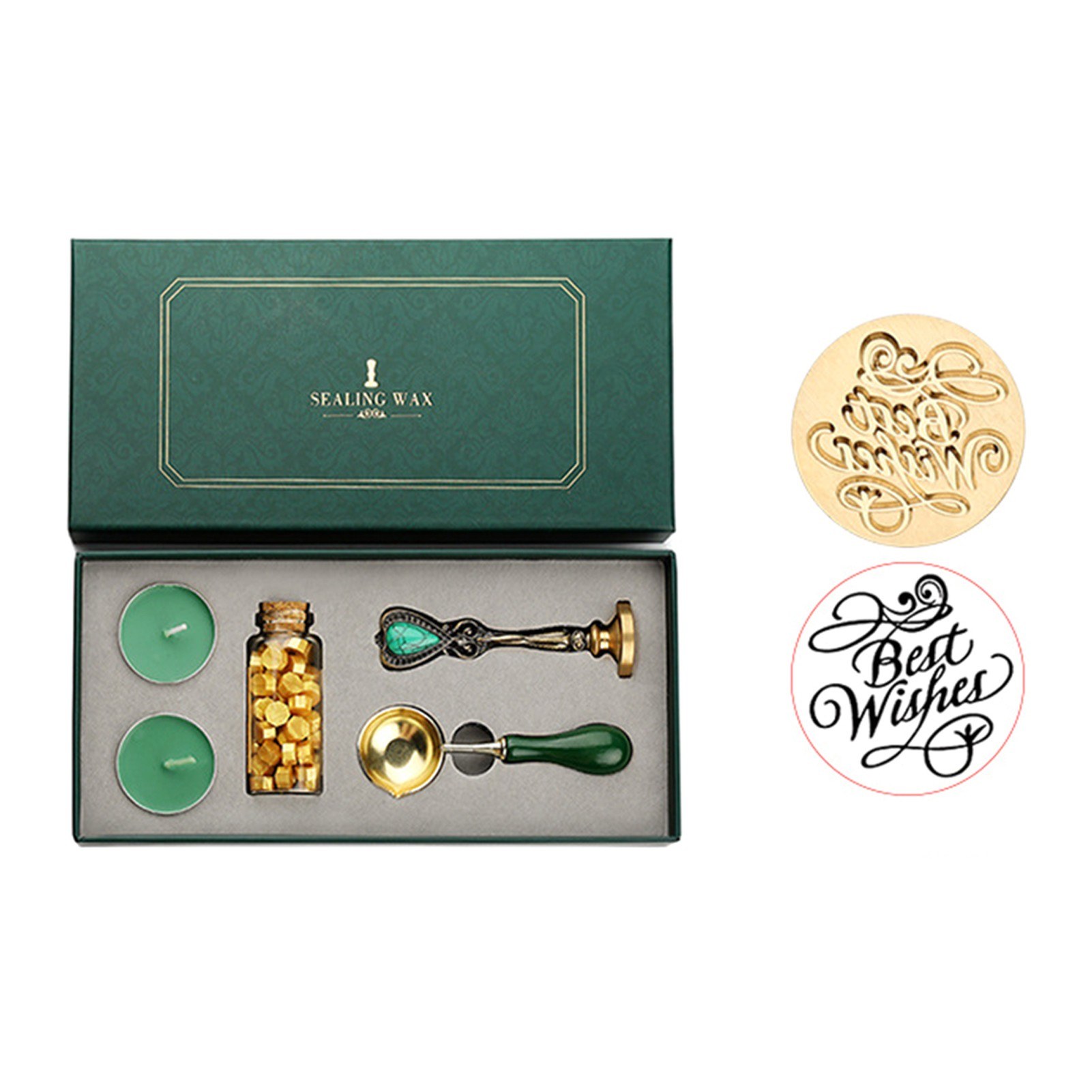 tomtop.com - 60% OFF Retro Letters Wax Seal Stamp Set, Free Shipping $13.49
