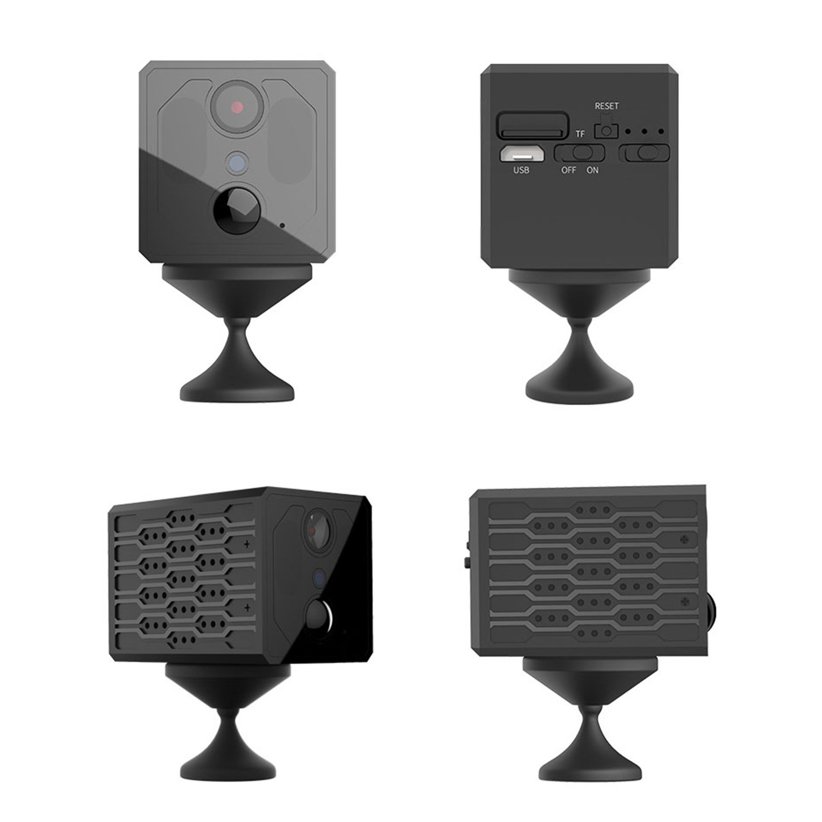 Mini WiFi Baby Monitor Camera APP Remote Monitor Home Security 640P IR