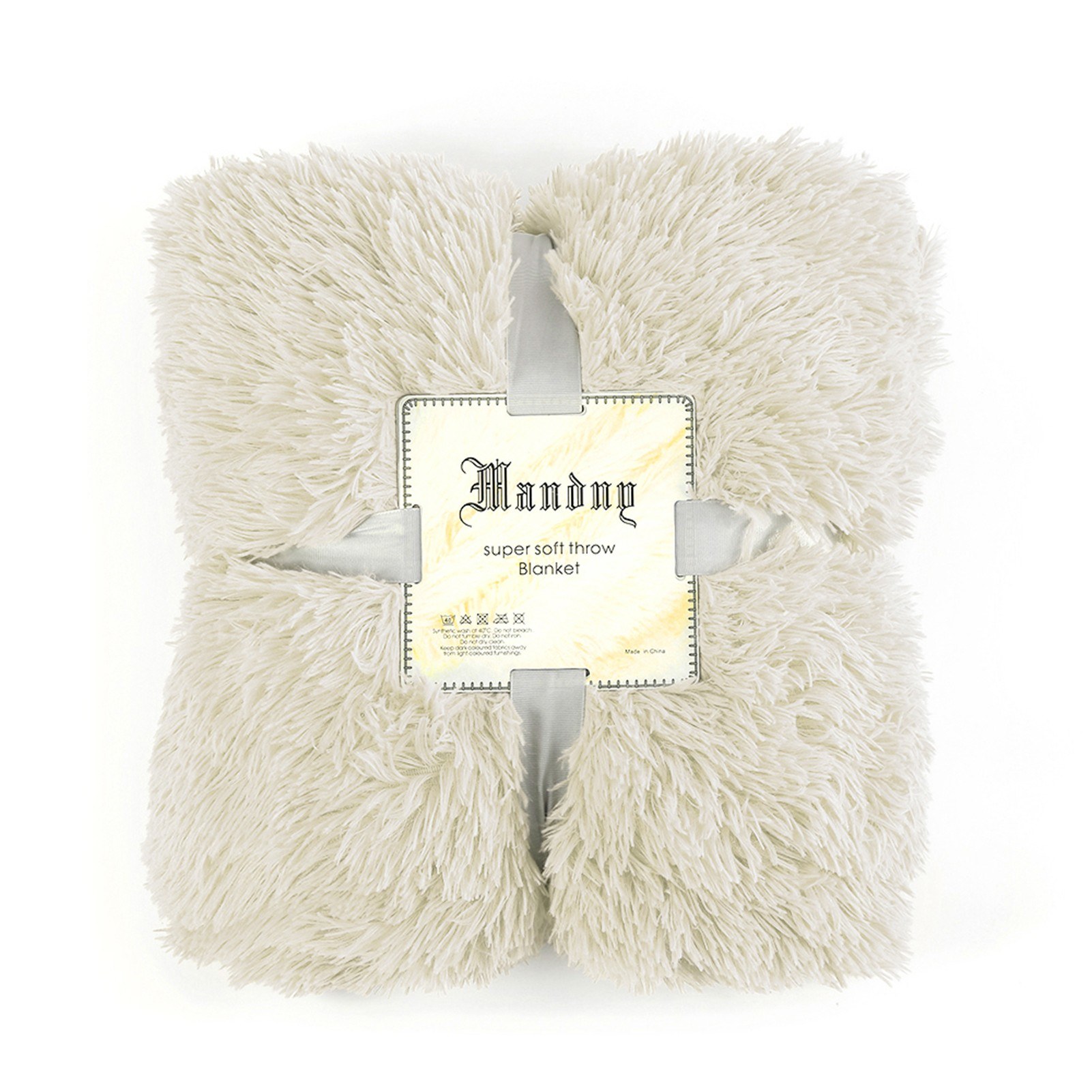 Long Fur Throw Blanket for Couch Bed Chair 63''x 79''