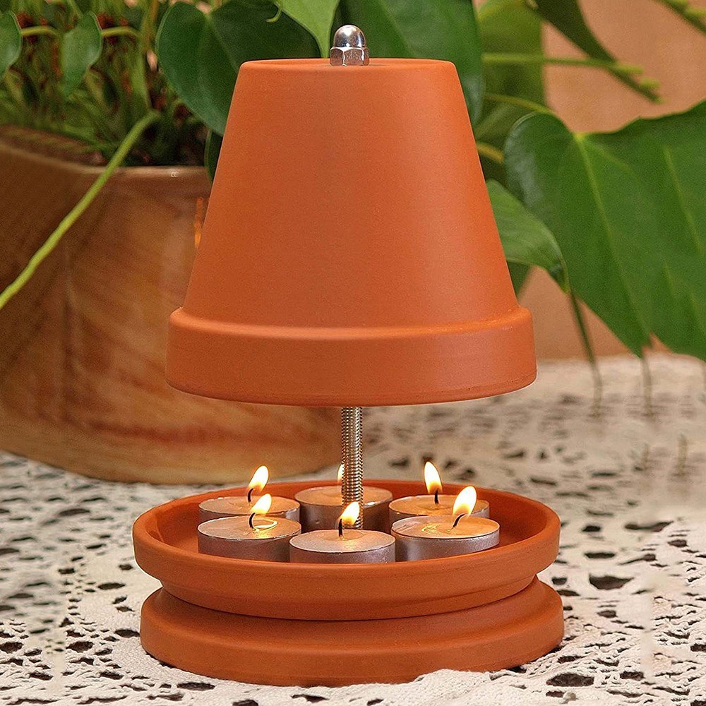 Tea Light Oven Double Walled for Heating Tea Light Stove Candle Table Heater or Up toTea Light