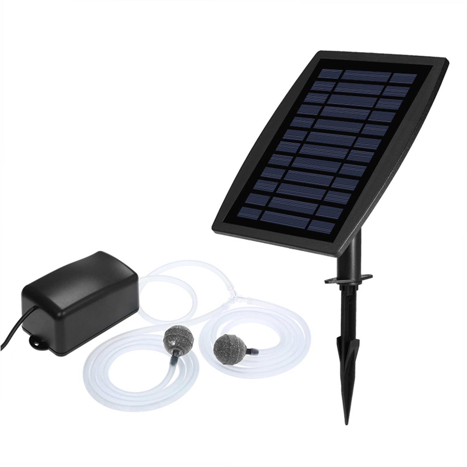 Cafago - 51% OFF Solar Fish Tank Oxygen Pump Oxygenator,Free shipping+?27.99