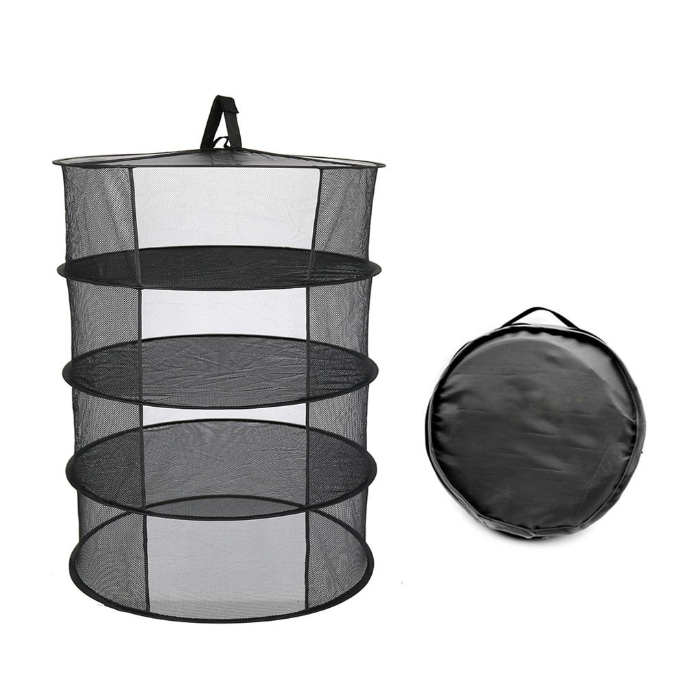 6 Layers Hanging Basket Folding Drying Rack