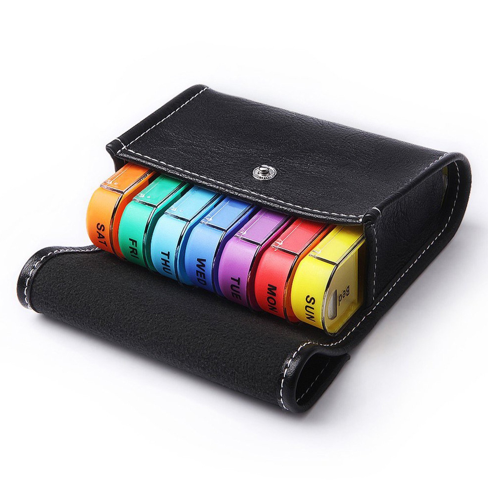 Pill Organizer for Travel Weekly Pill Box