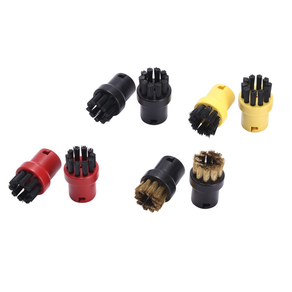 4pcs Round Brushes Nozzles Kits For Karcher SC2 SC3 SC4 SC5 Steam Cleaner Parts 4pcs Round Brushes Nozzles Kits For Karcher SC2 SC3 SC4 SC5 Steam Cleaner Parts