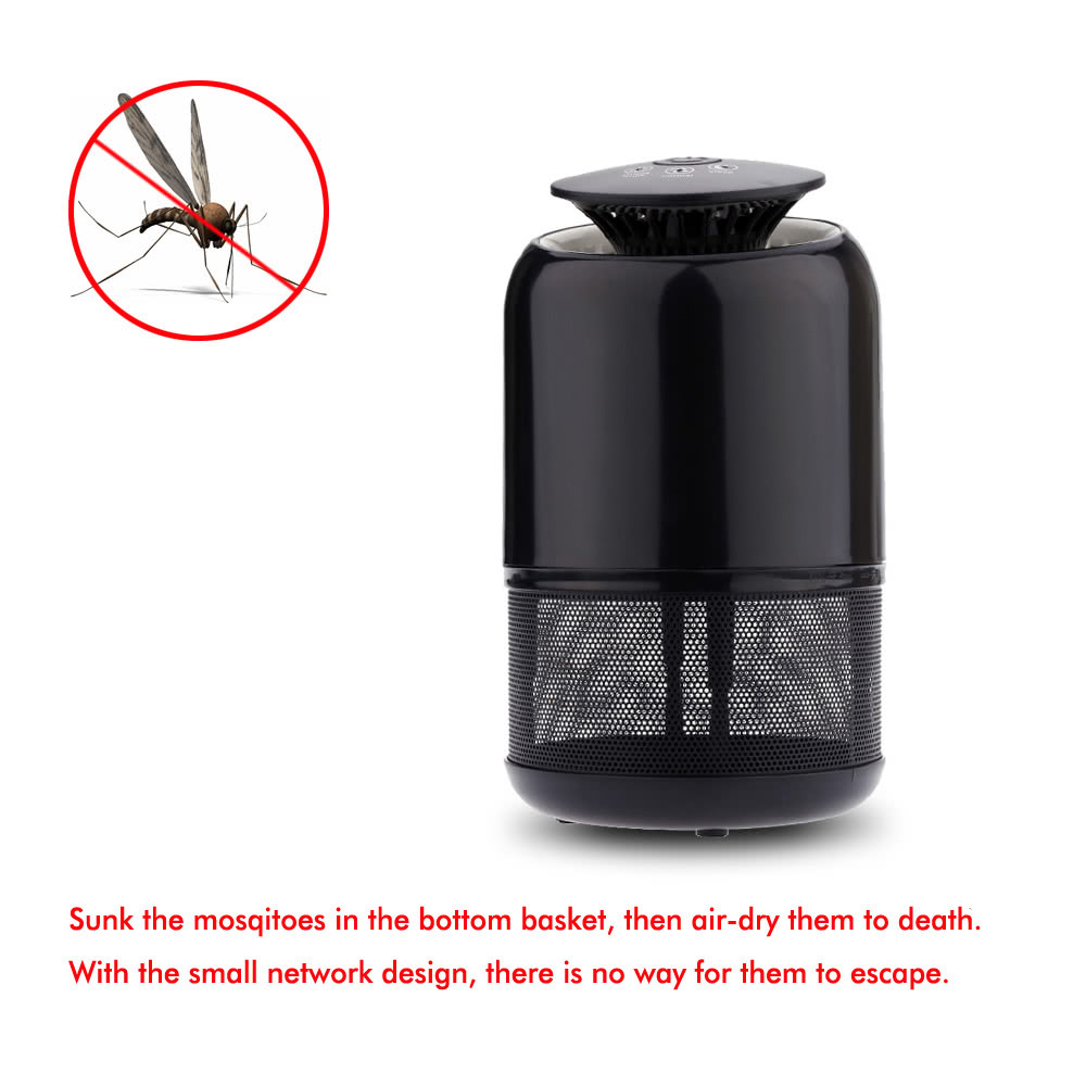 Smart UV Mosquito Killer Household LED Mosquito-Killing Trap Lamp Bug Flying Insect Pest Zapper Purple Lighting Sucking Device Night Light Sales Online all ...