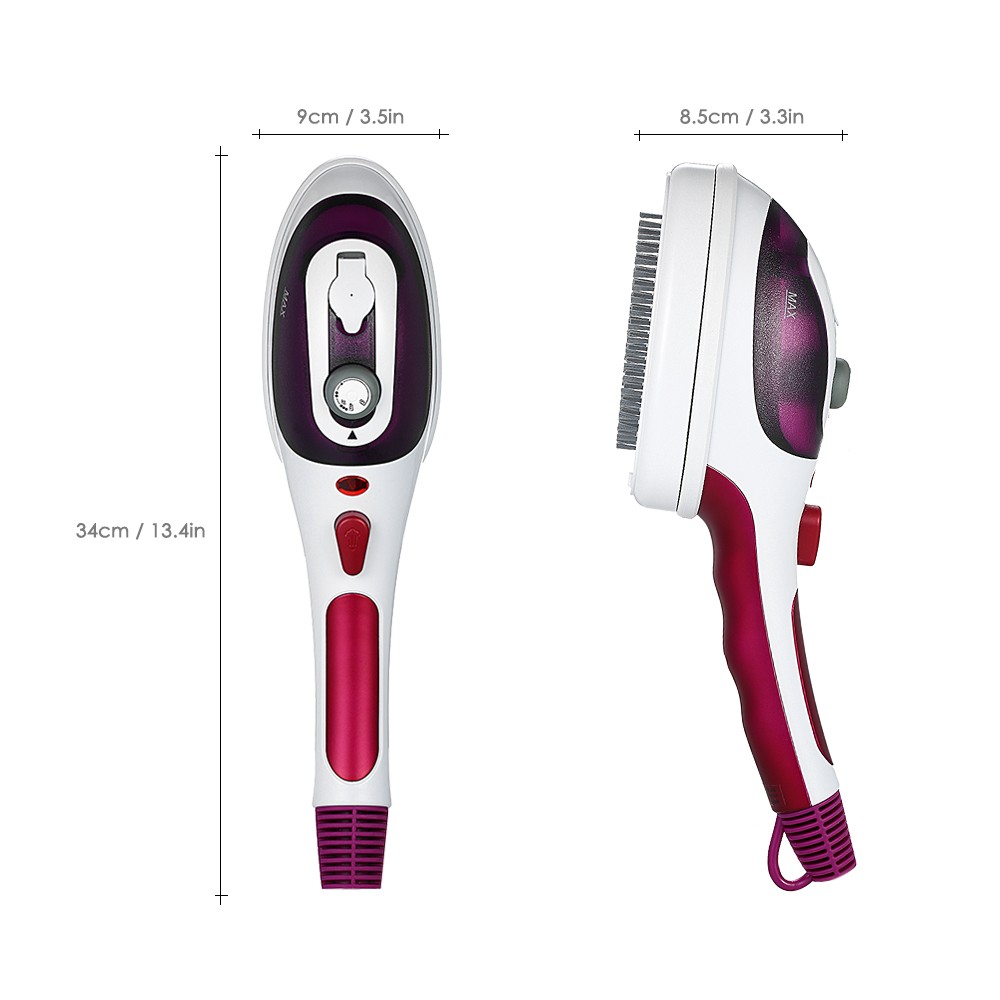 Plancha eléctrica de mano portátil multifuncional del paño del vapor de