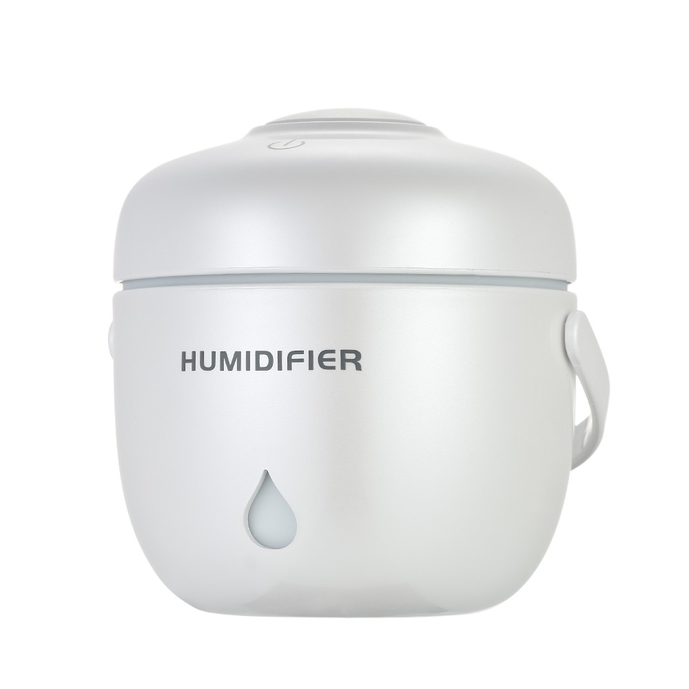 230ml Mini Rice Cooker Shape USB Ultrasonic Mist Air Humidifier