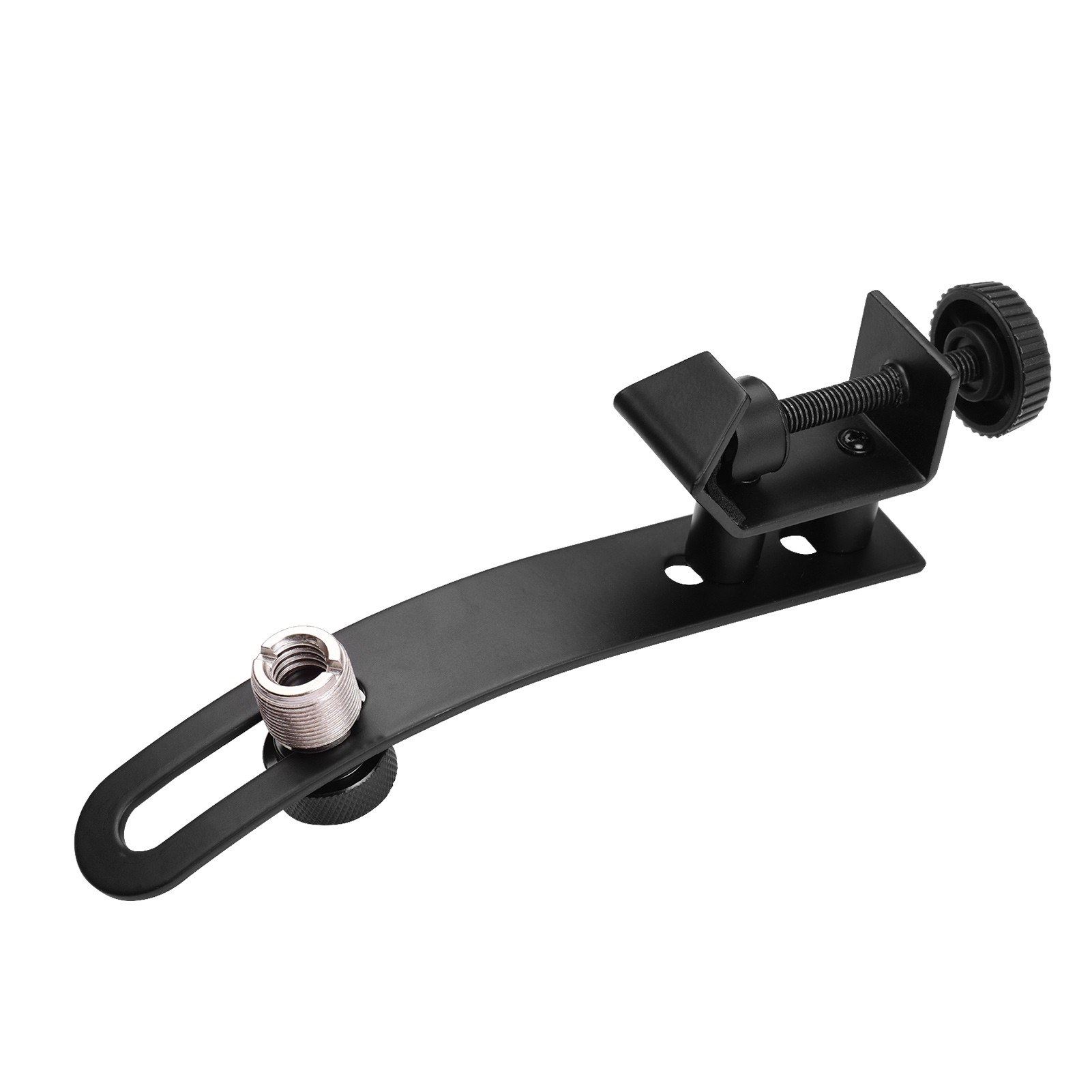 Adjustable Drum Rim Clip Shockproof Microphone Clamp with Groove Gear