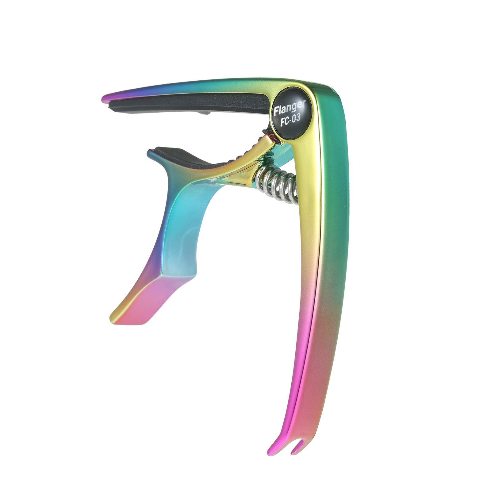 Cafago - 59% OFF Flanger Zinc Metal Capo One Handed Capo,free shipping+$10.62