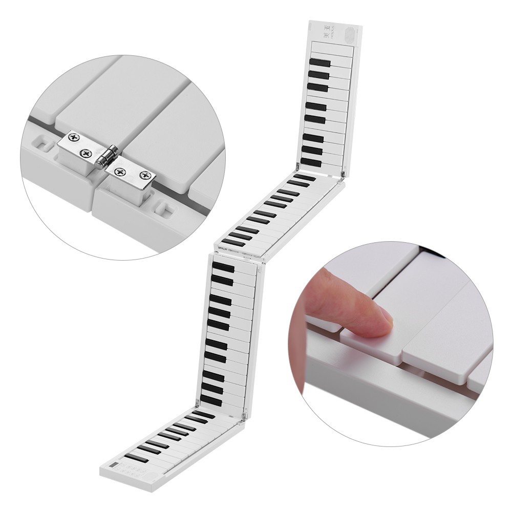 MIDIPLUS 88 Keys Foldable Electronic Piano Portable Keyboard
