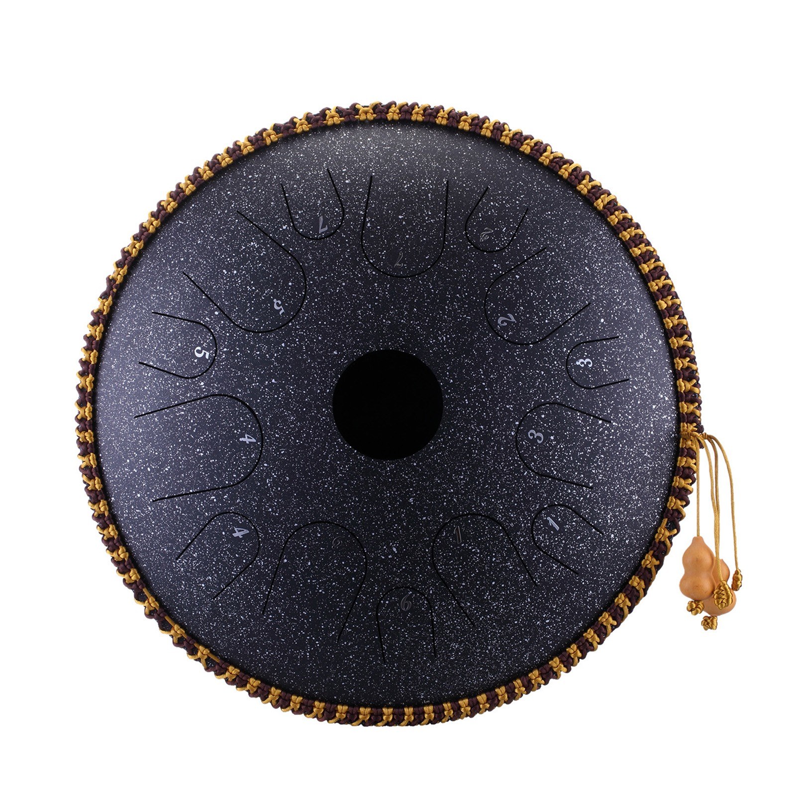 cafago.com - 73% OFF Clearance,€83.51 14 Inch 14 Note Alloy Steel Hand Pan Drum,free shipping