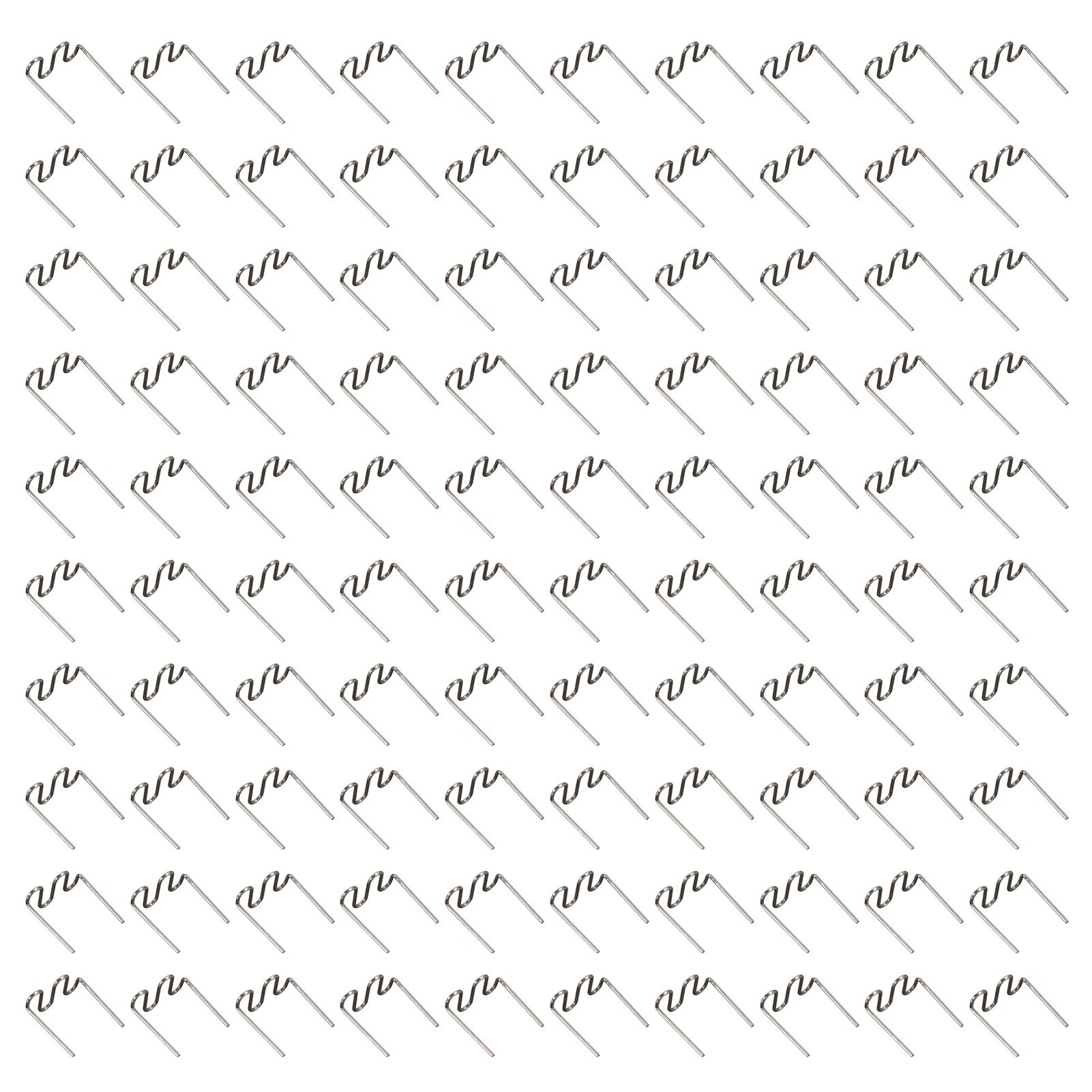 Universal 100 Pcs/Set Precut 0.6mm-0.8mm Hot Wave Flat Staples For Plastic Stapler Repair Welder repair tool