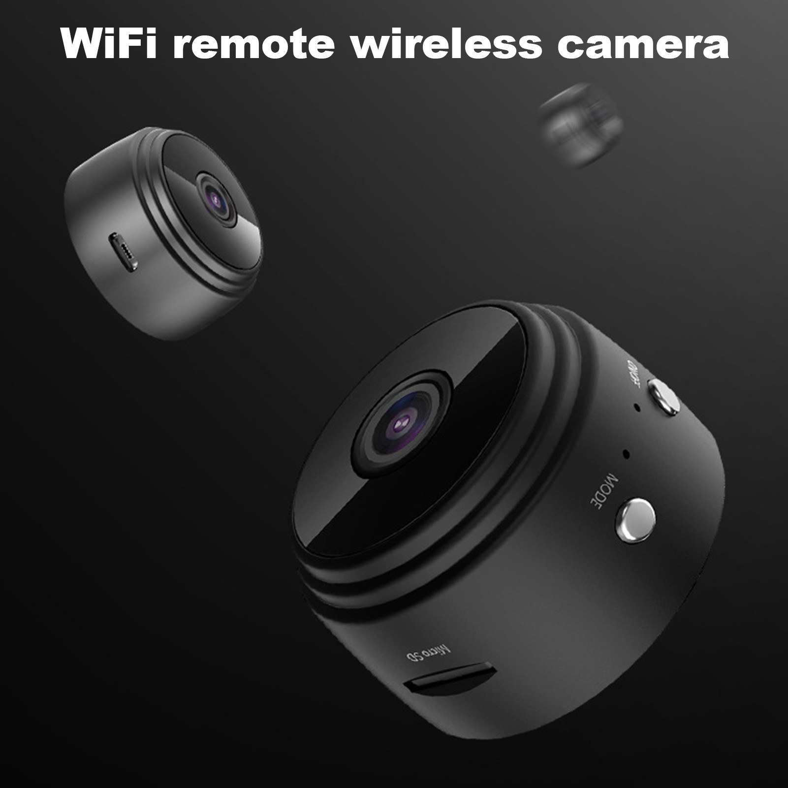 Mini HD 720P Wireless Hidden Camera Home WiFi Remote Security Cameras