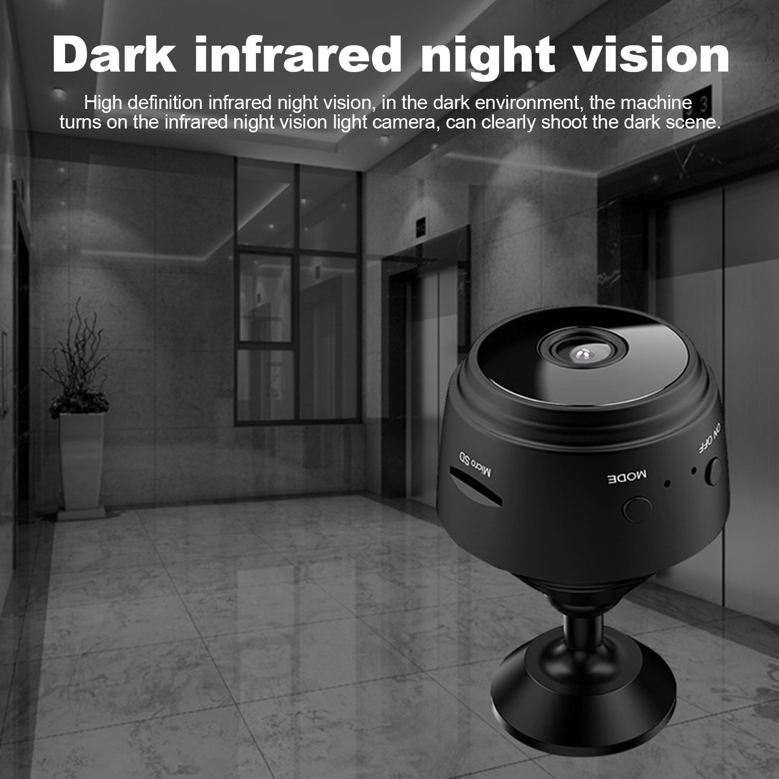 Mini HD 720P Wireless Hidden Camera Home WiFi Remote Security Cameras