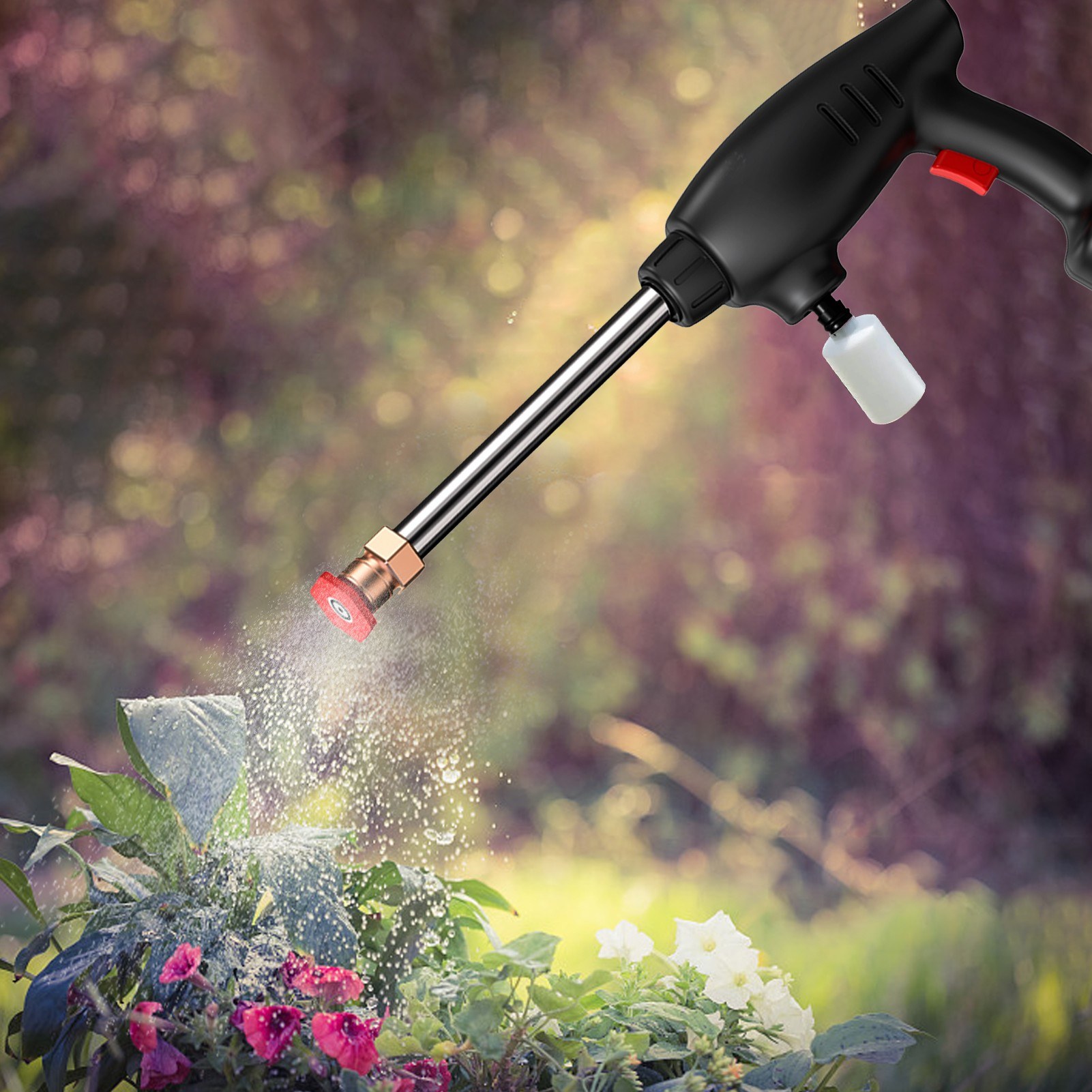 Wireless Car Wash Water Gun High Pressure Water Gun Portable Water Gun Garden Washing Building