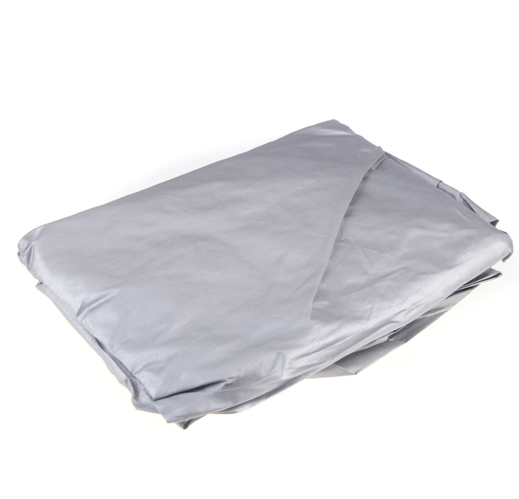 Prevent Heat Cold Sun Rain Snow Car Cover Half PVC Coating Cover Size M  270 * 150cm